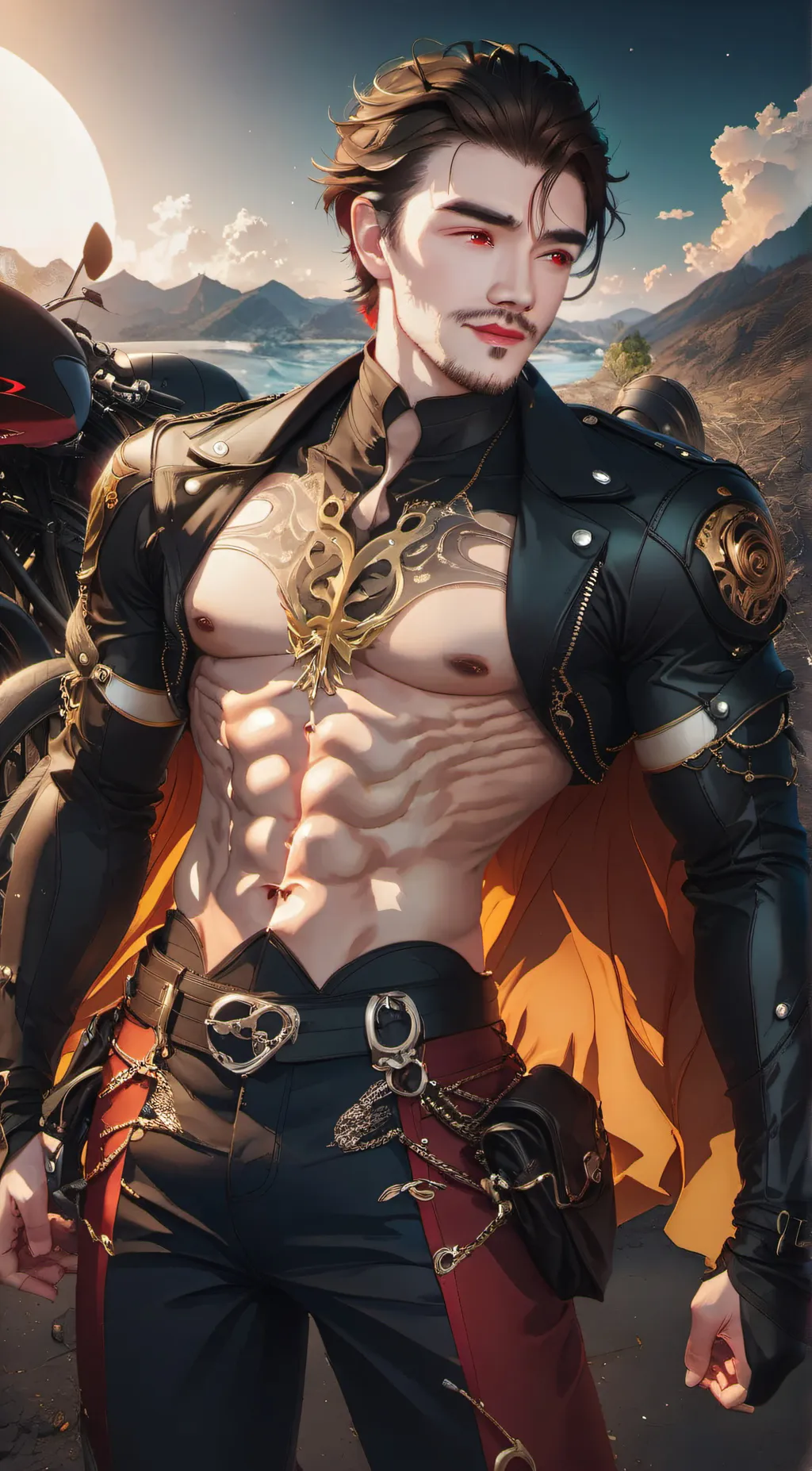 ai character: ares background