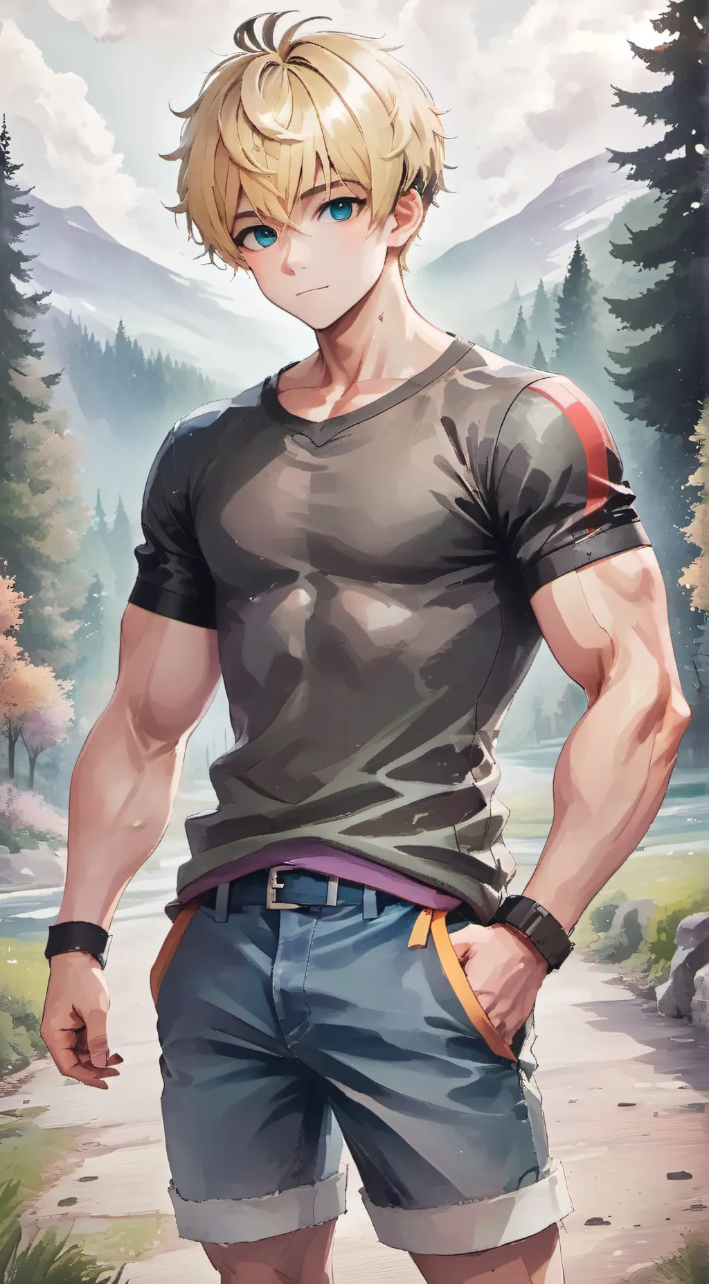 ai character: Shawn background