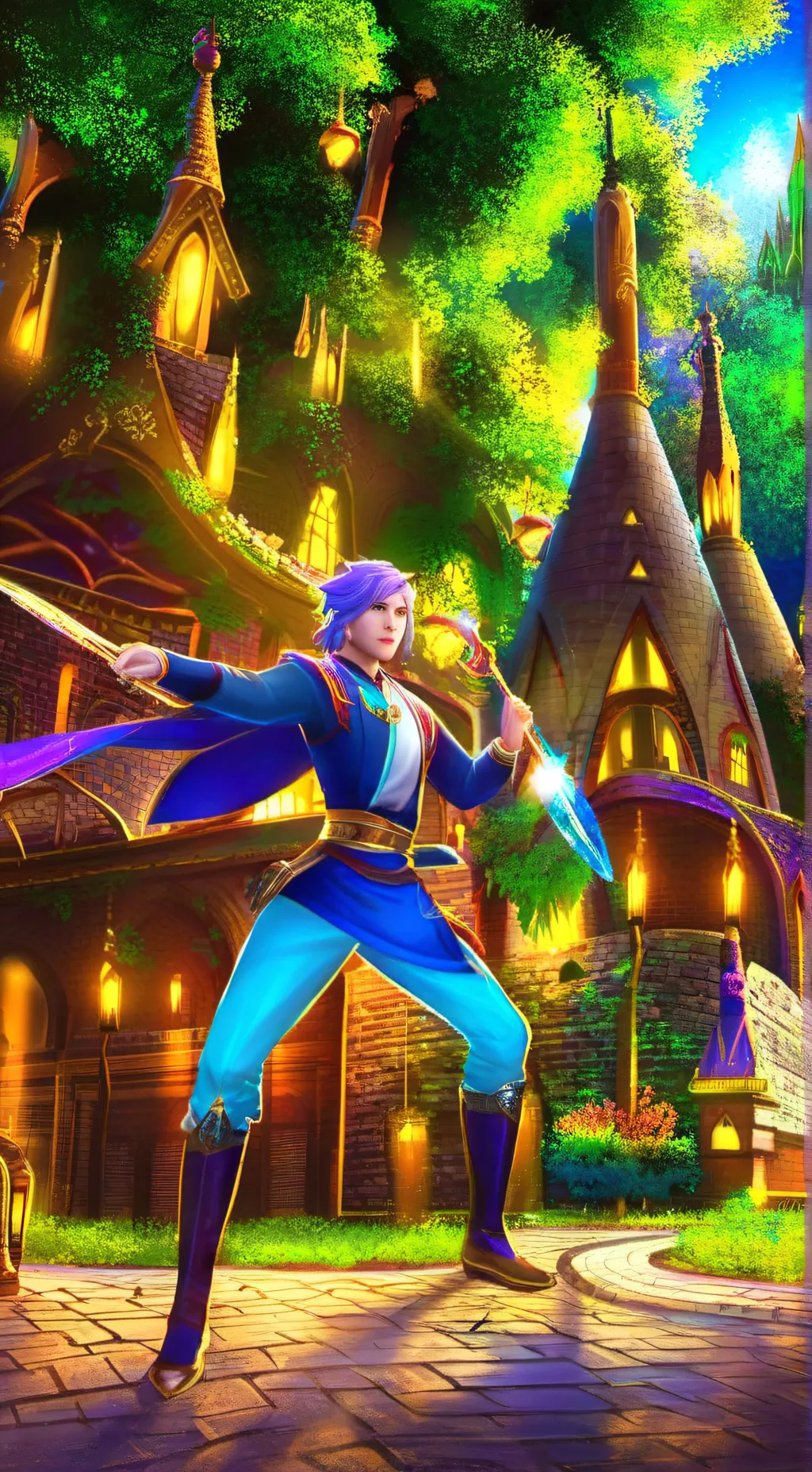 ai character: Nathaniel background