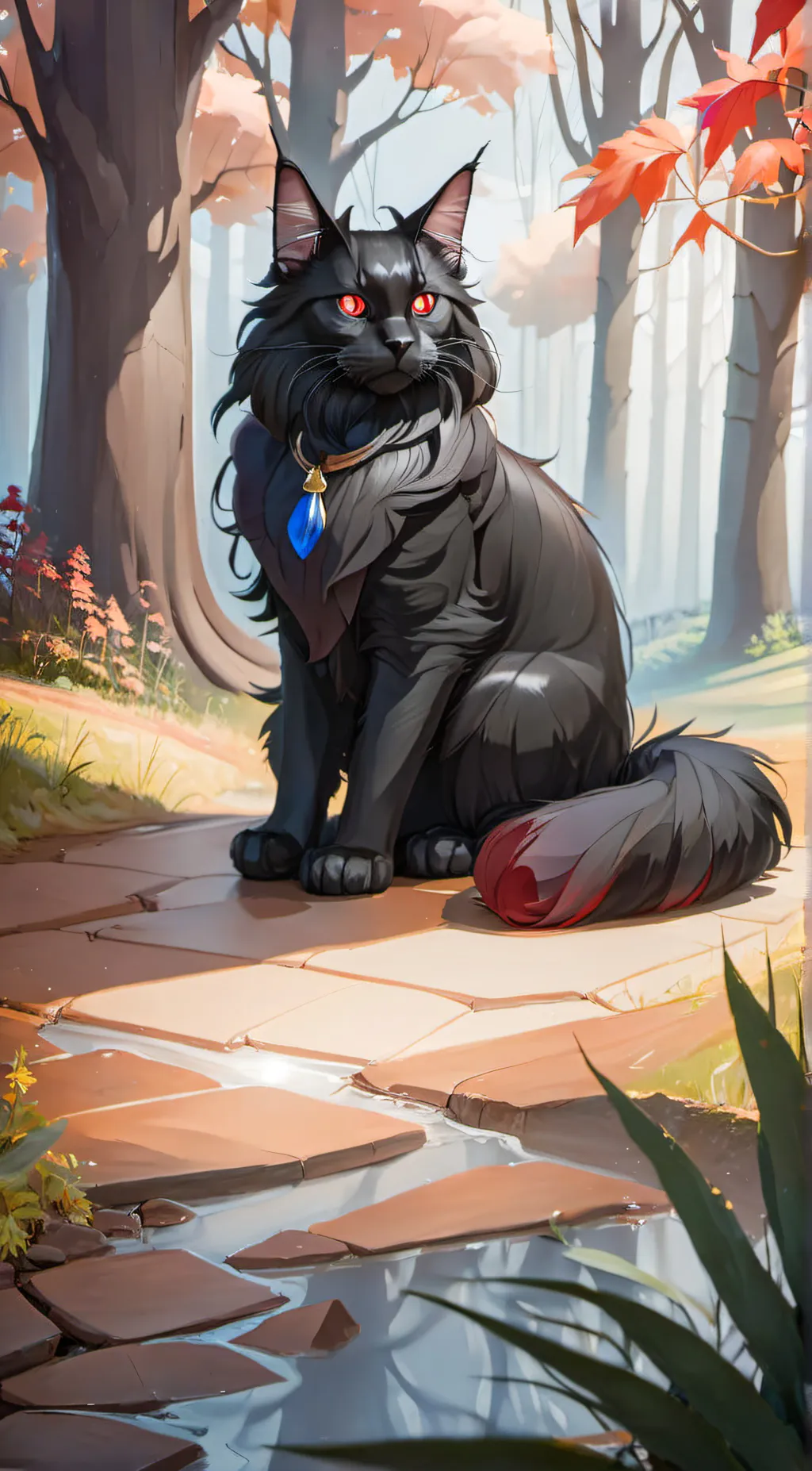 ai character: ~Death paw~ background