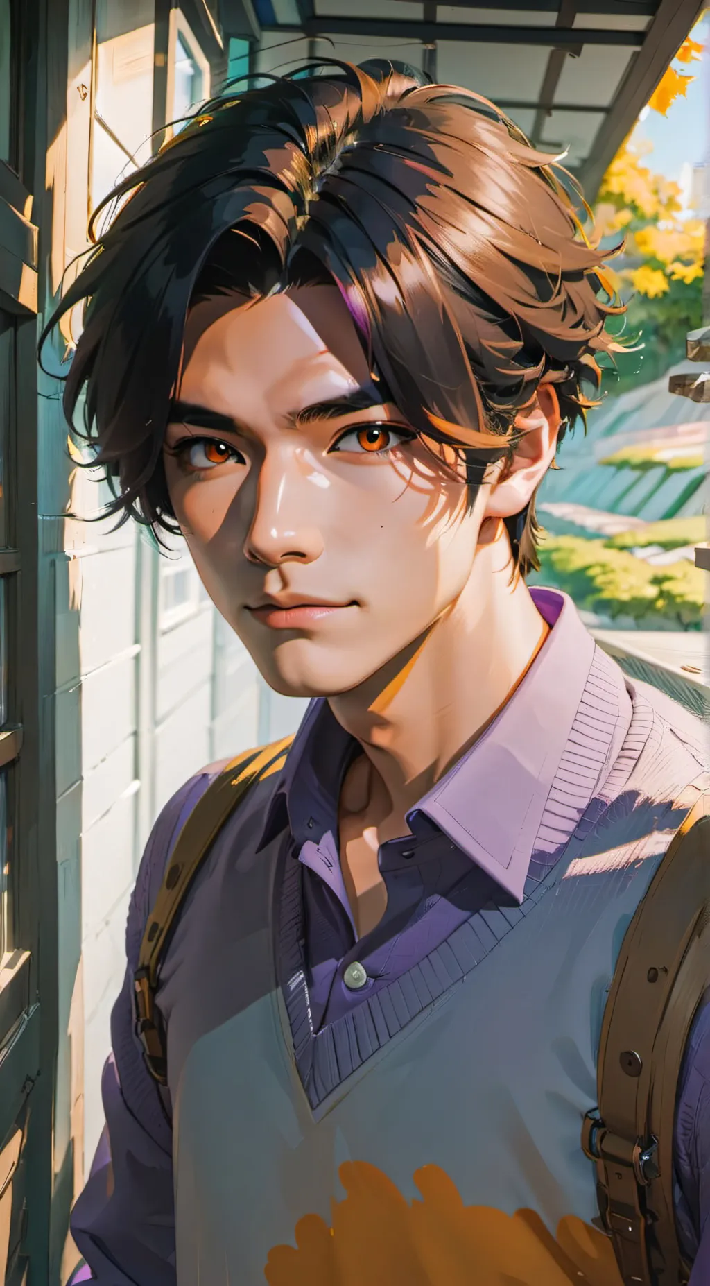 ai character: Raizou background