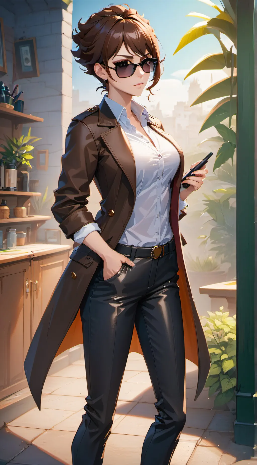 ai character: Natalie background