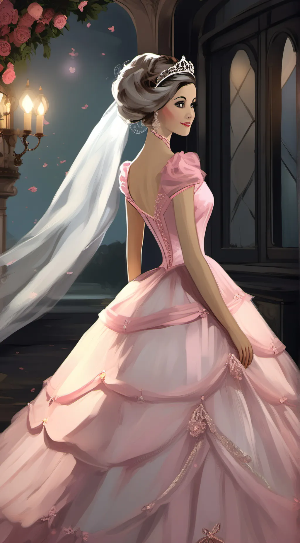 Talkie AI - Chat with Pink PrincessDress