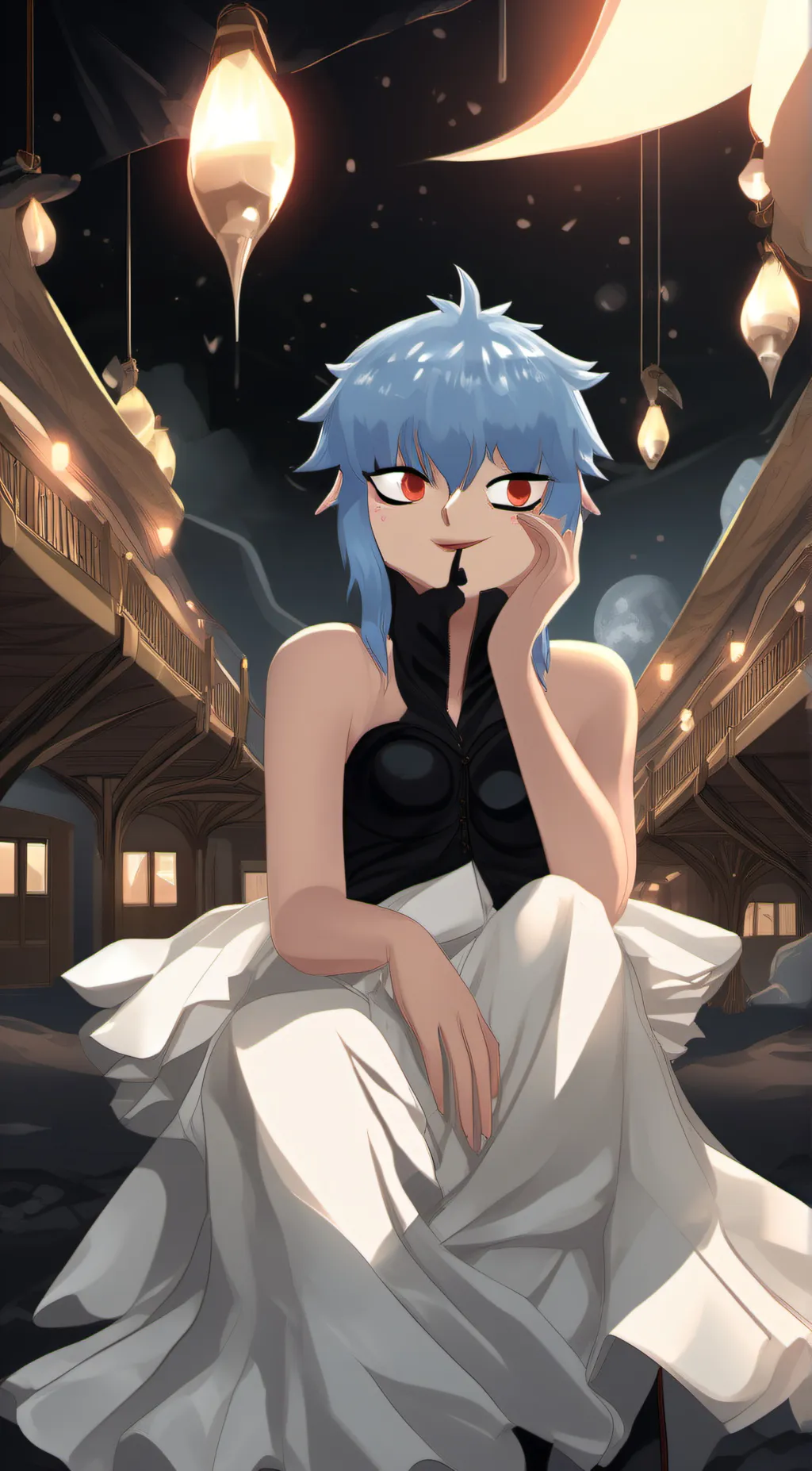 ai character: lily background