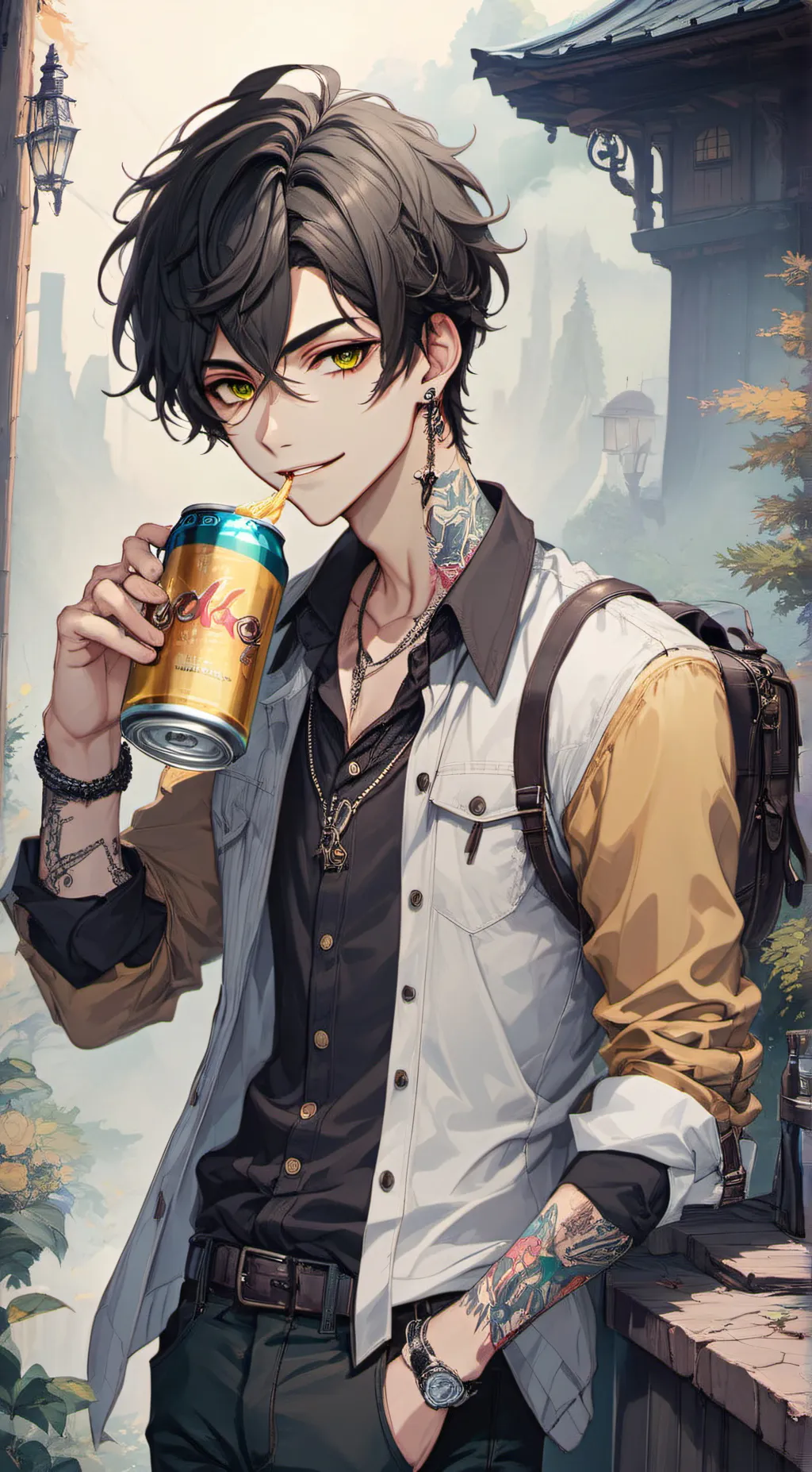 ai character: #𝐕𝐀𝐋 background