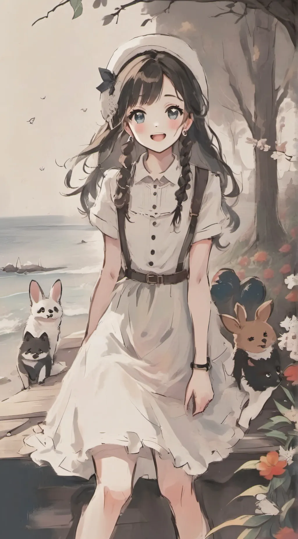 ai character: Daisy background