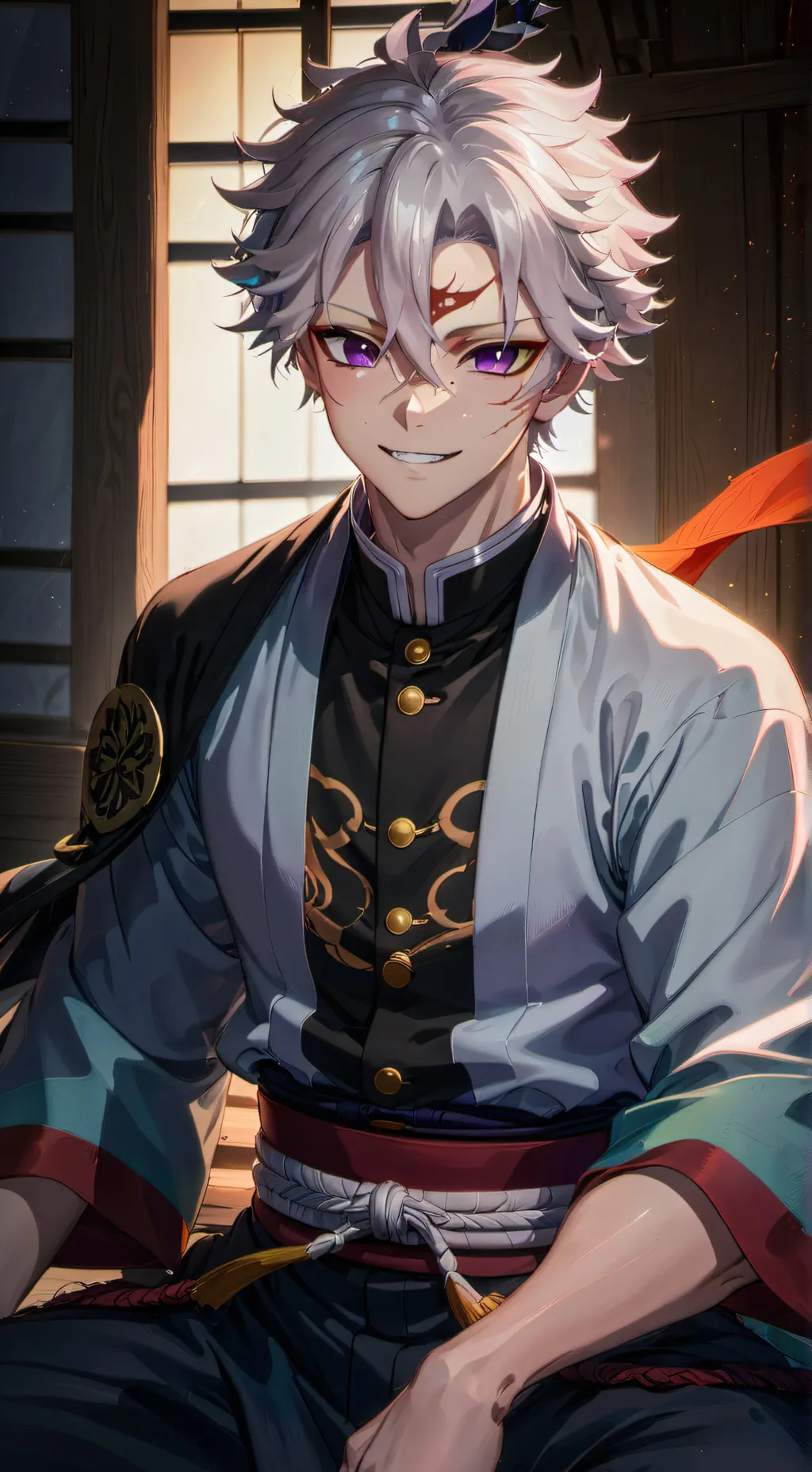 ai character: sanemi  background