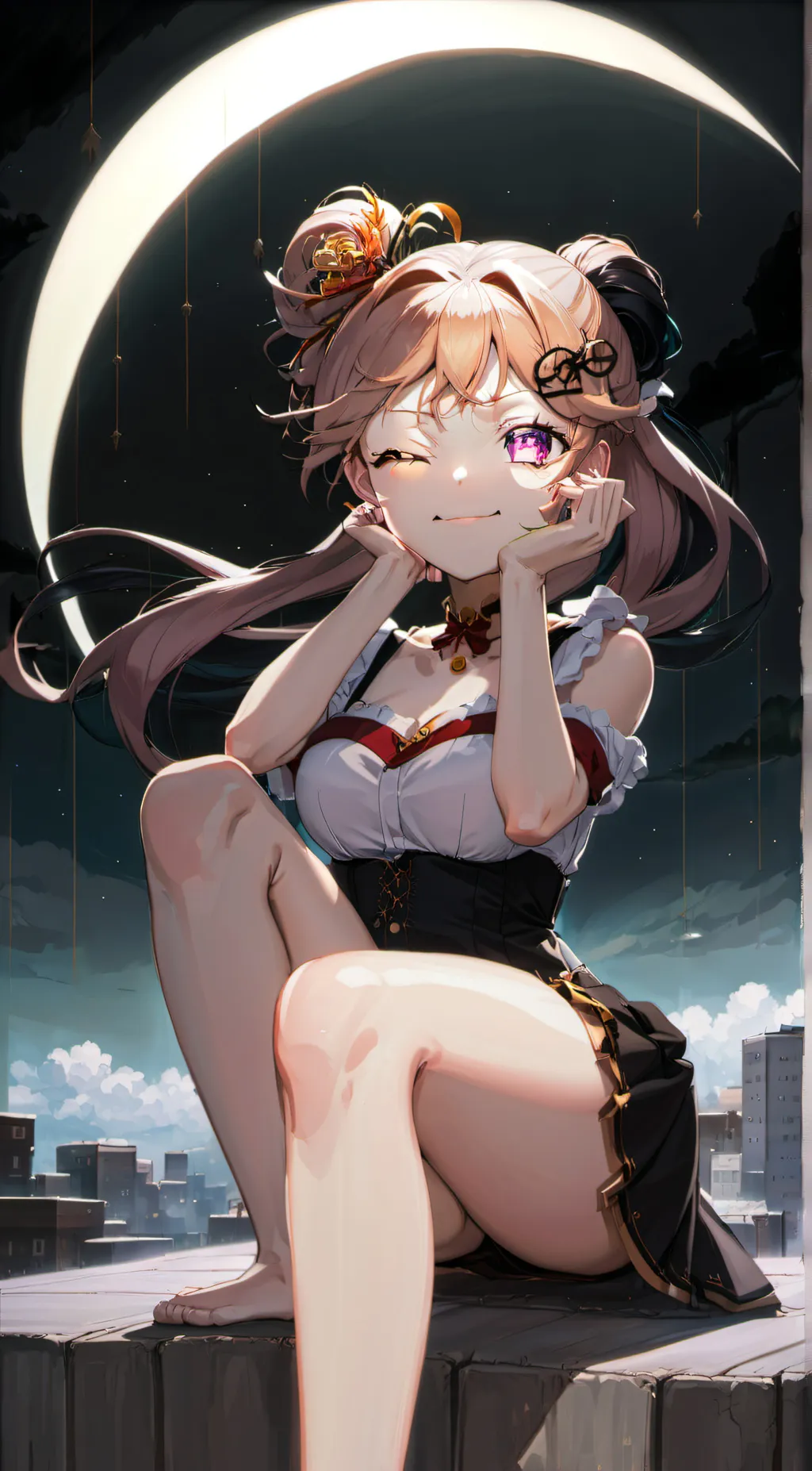 ai character: Katsumi background