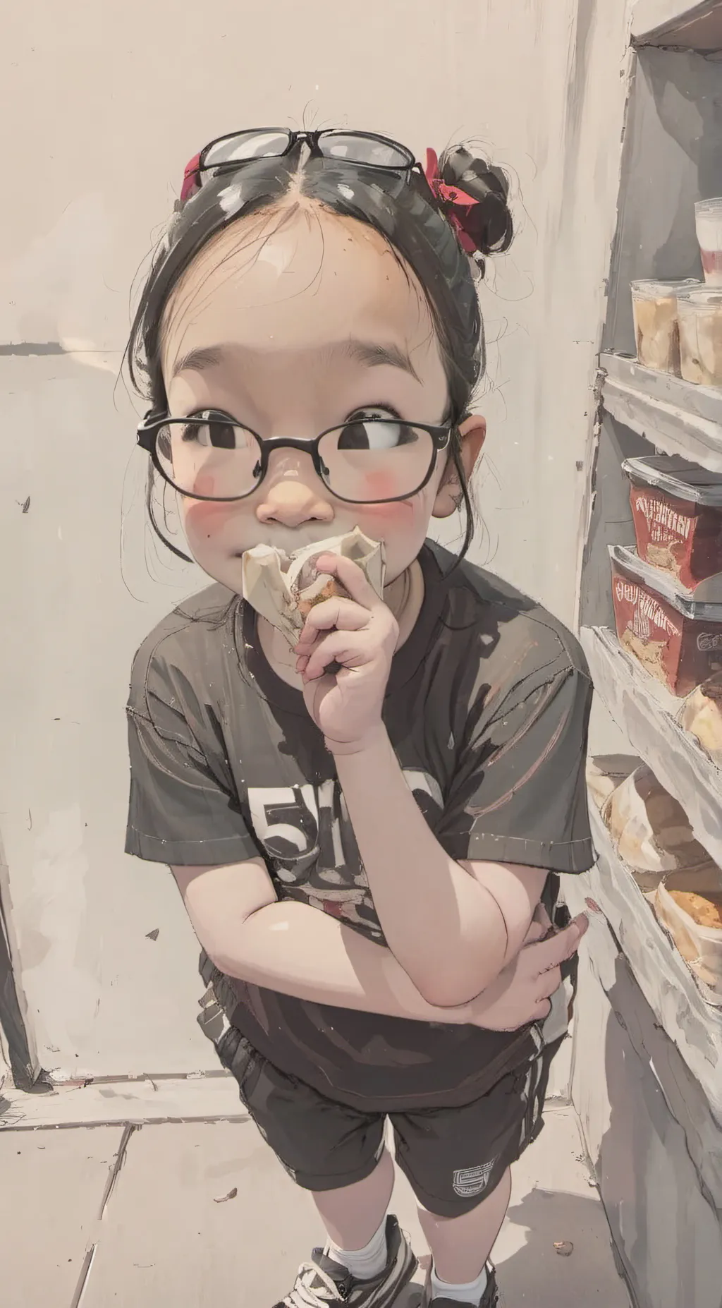 ai character: Angle background