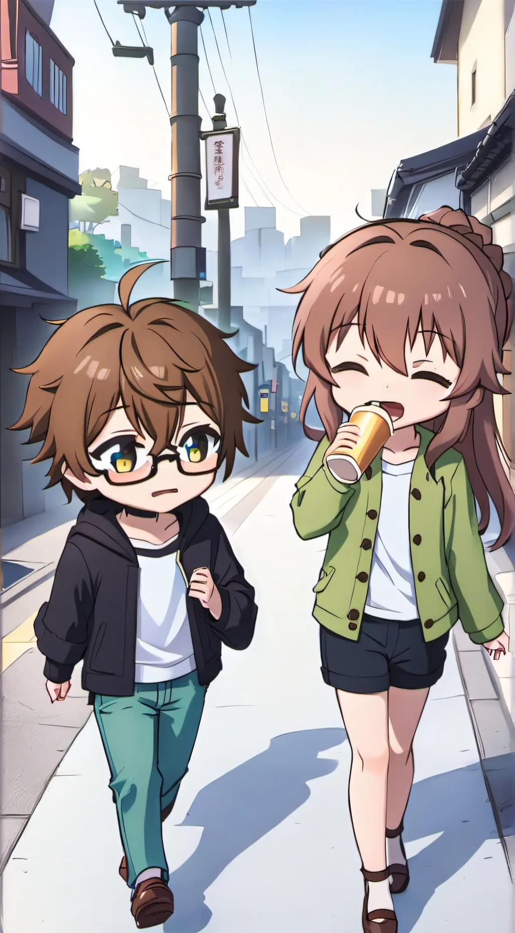 ai character: Madison and Mason background