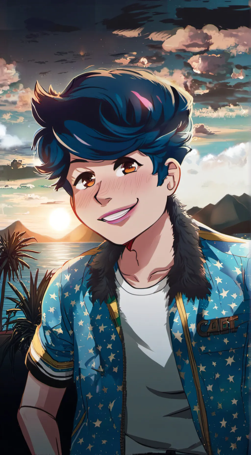 ai character: wally darling background