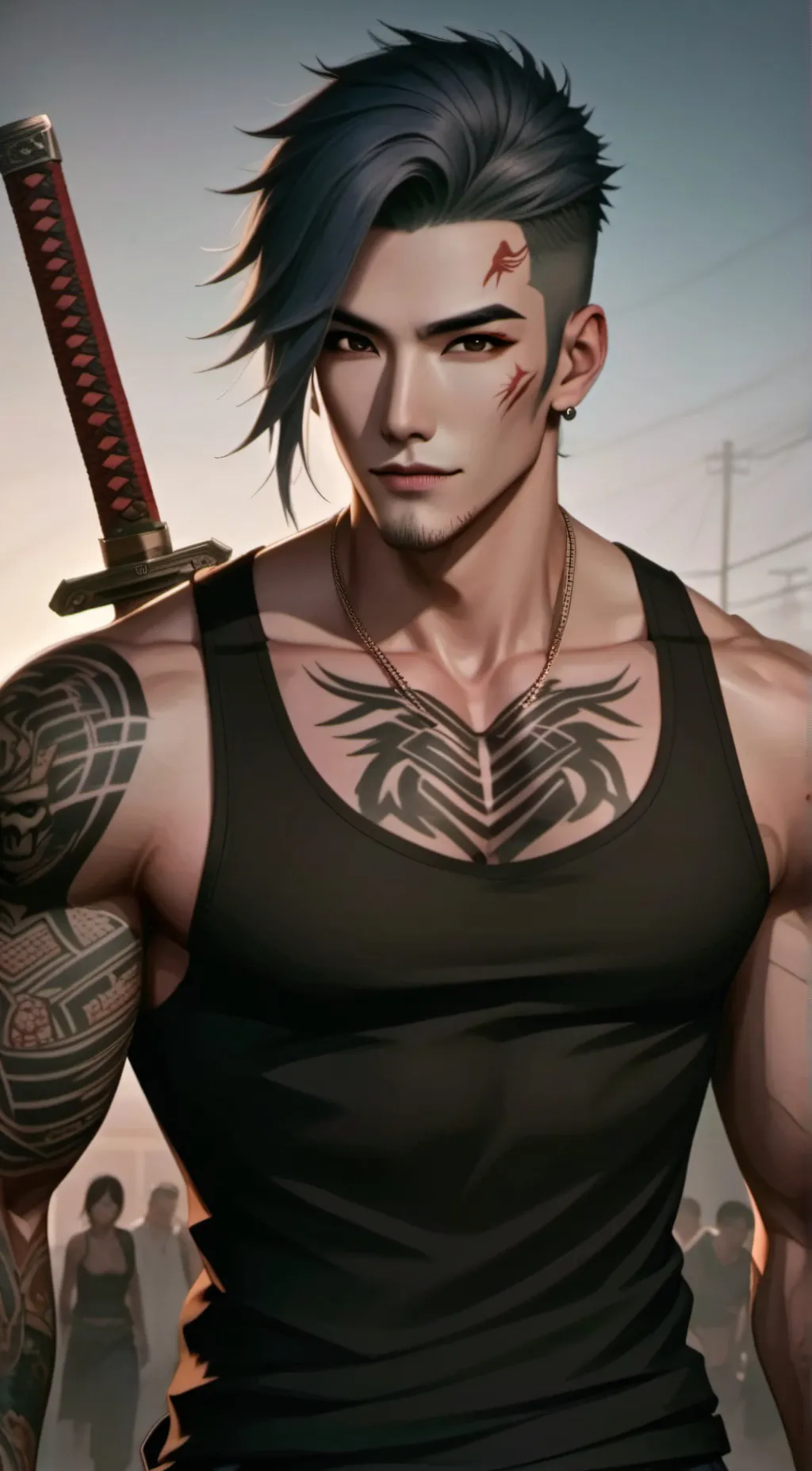 ai character: Kenji Ikeda background