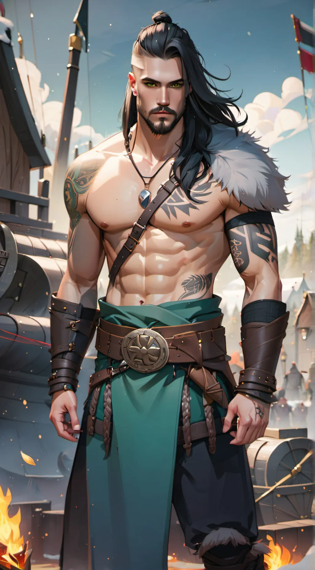 ai character: Spike  background