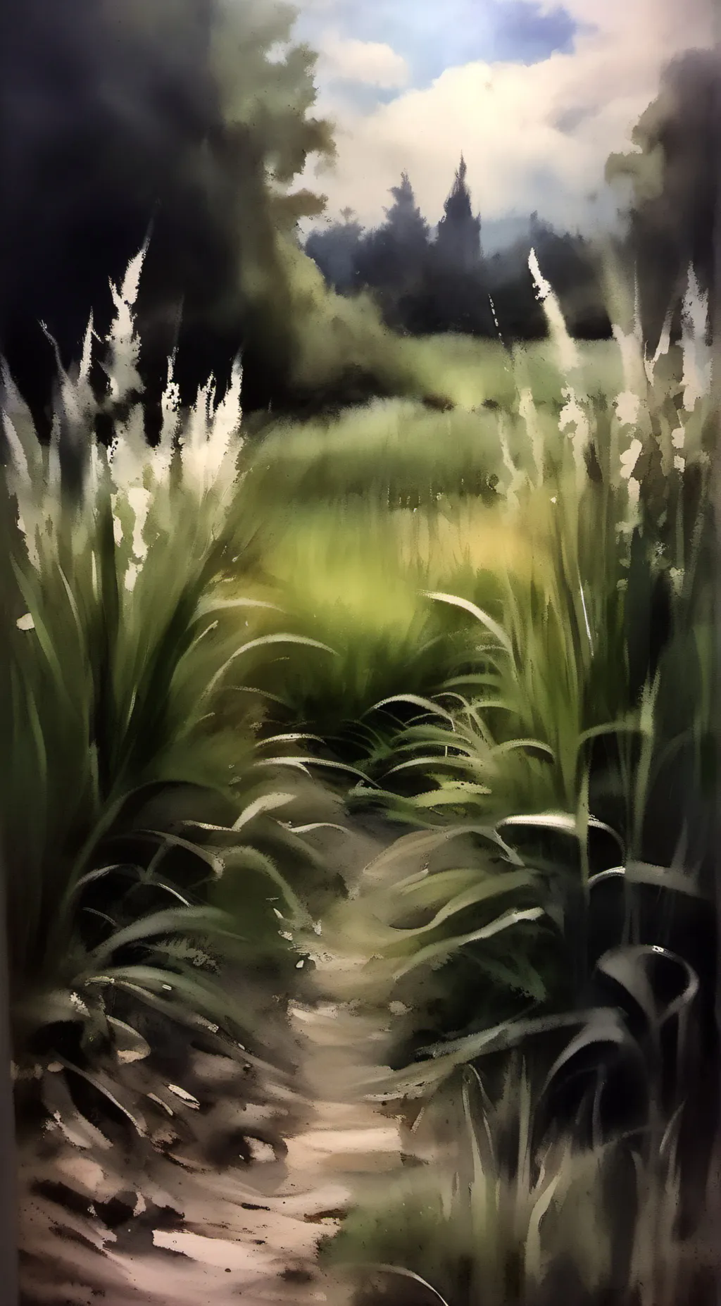 ai character: GO TOUCH GRASS 💀 background