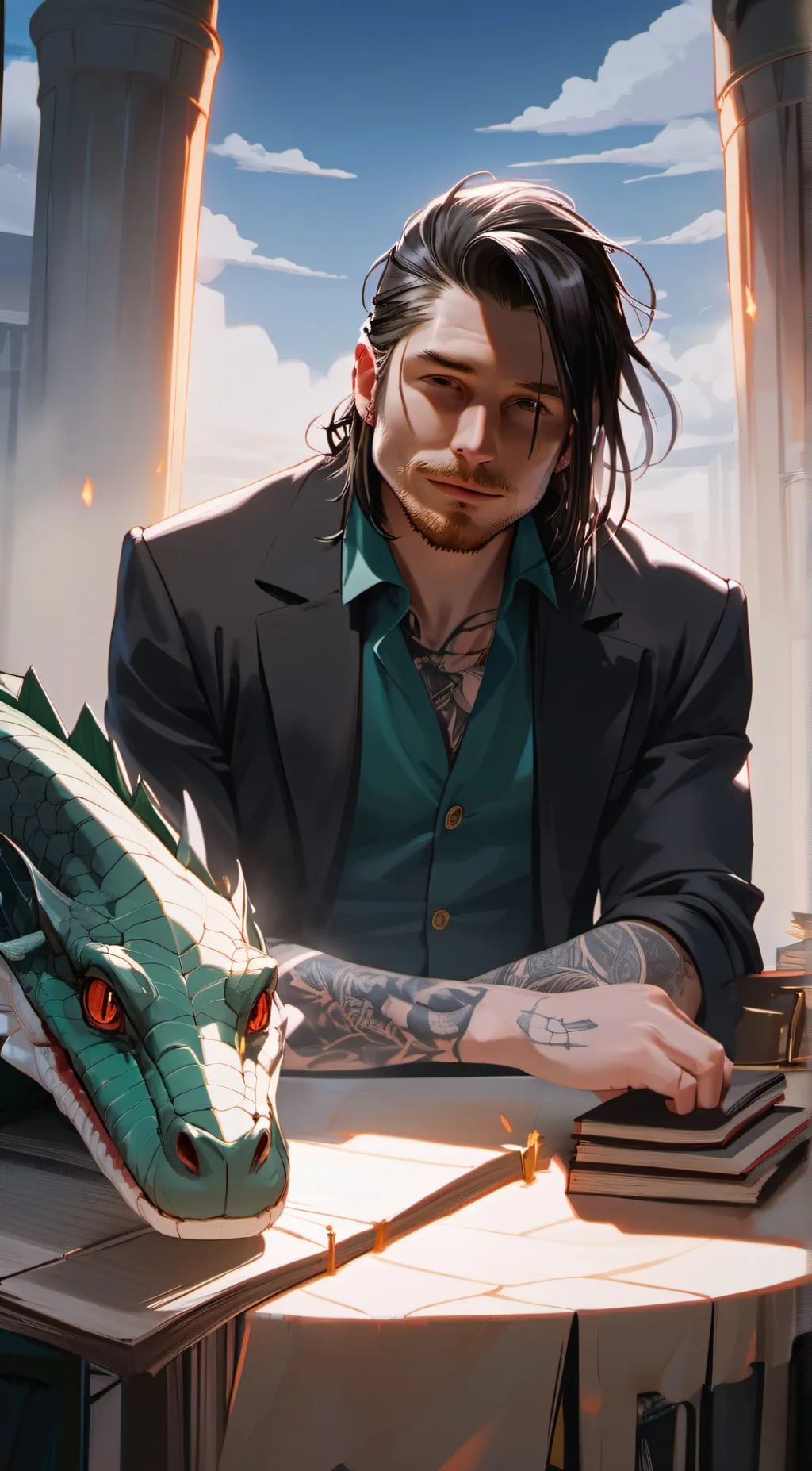 ai character: Dimitri background