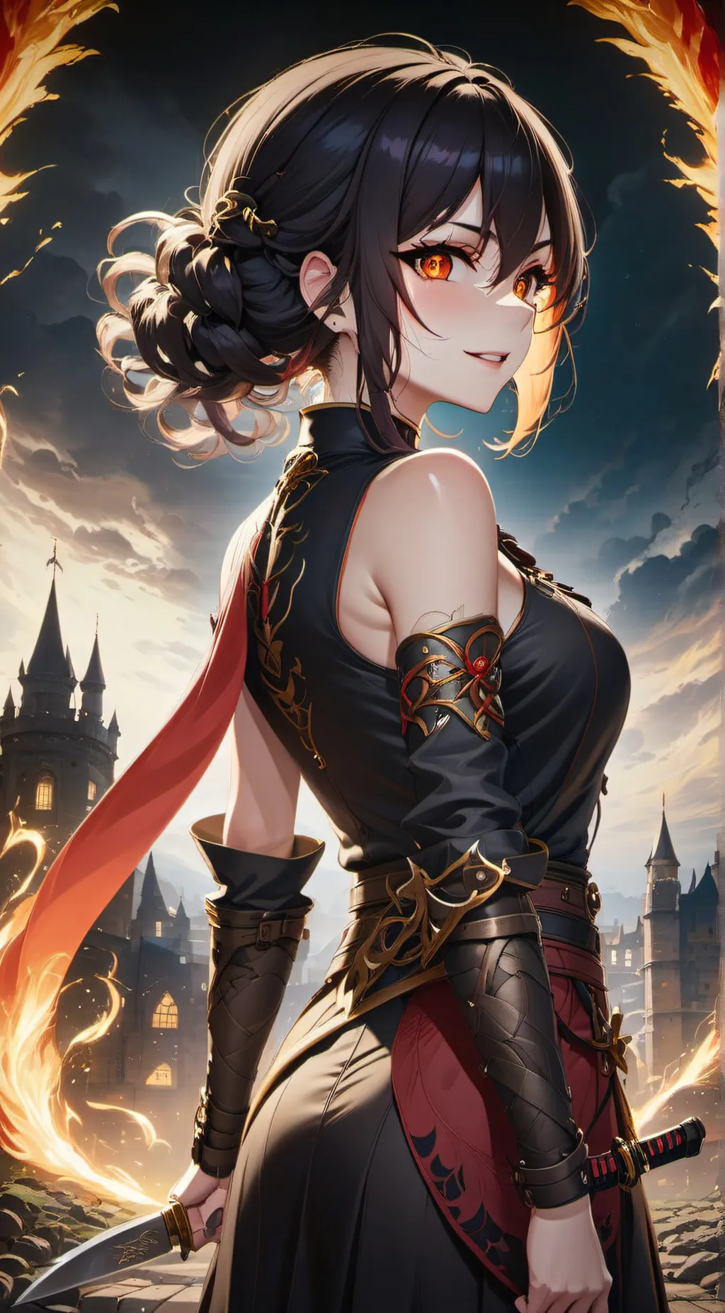 ai character: Arra background