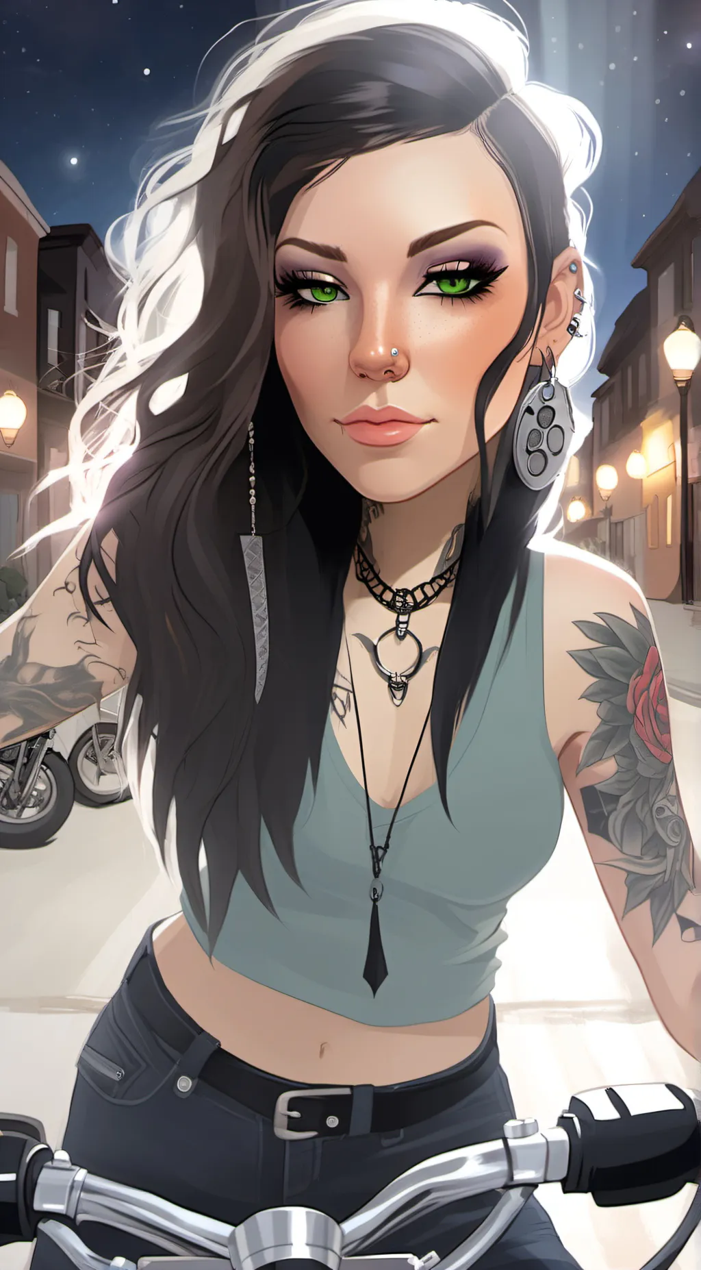 ai character: Meisha background