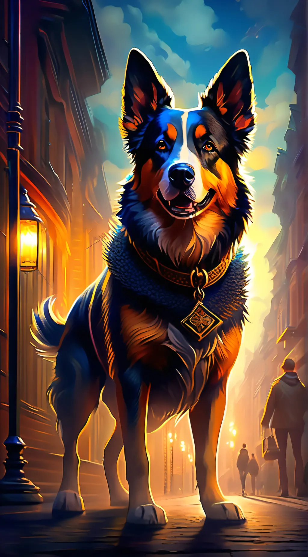 ai character: Woof background