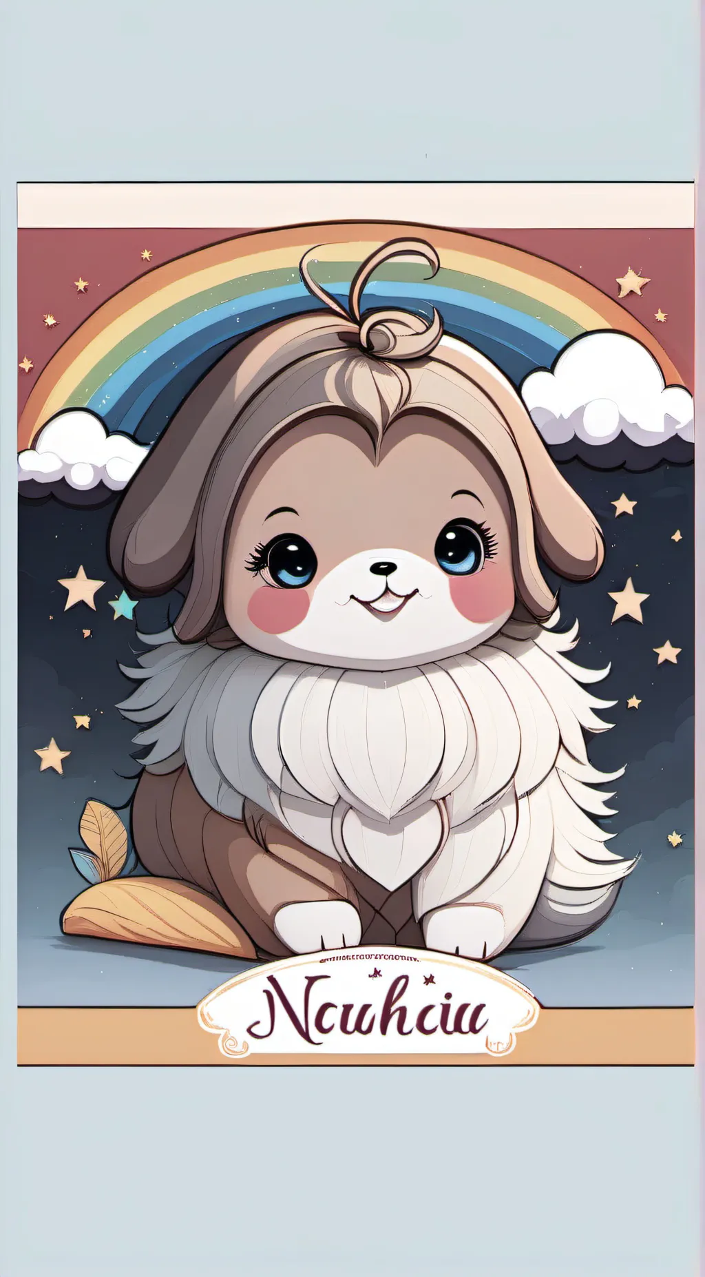 ai character: cutey background