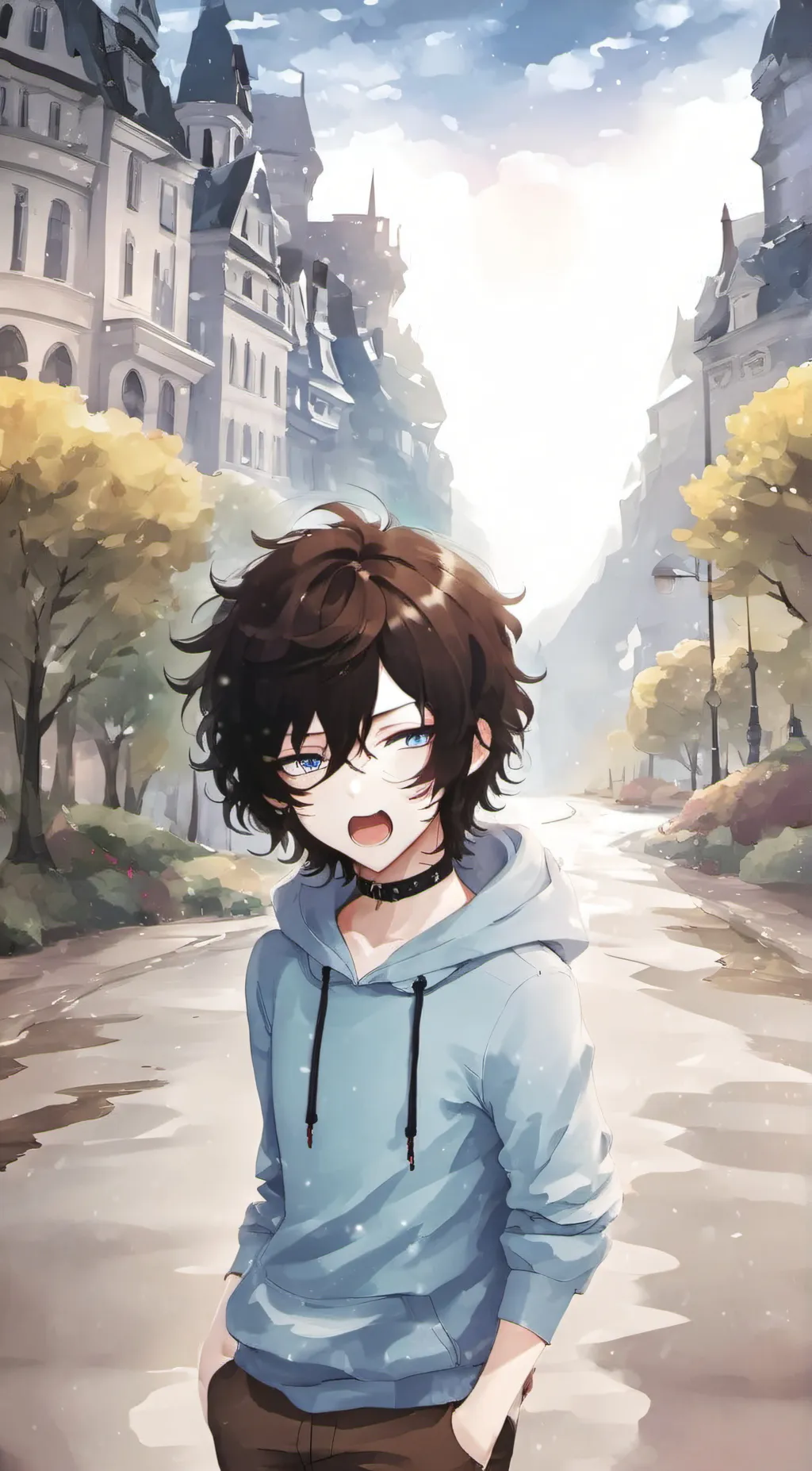 ai character: luka background