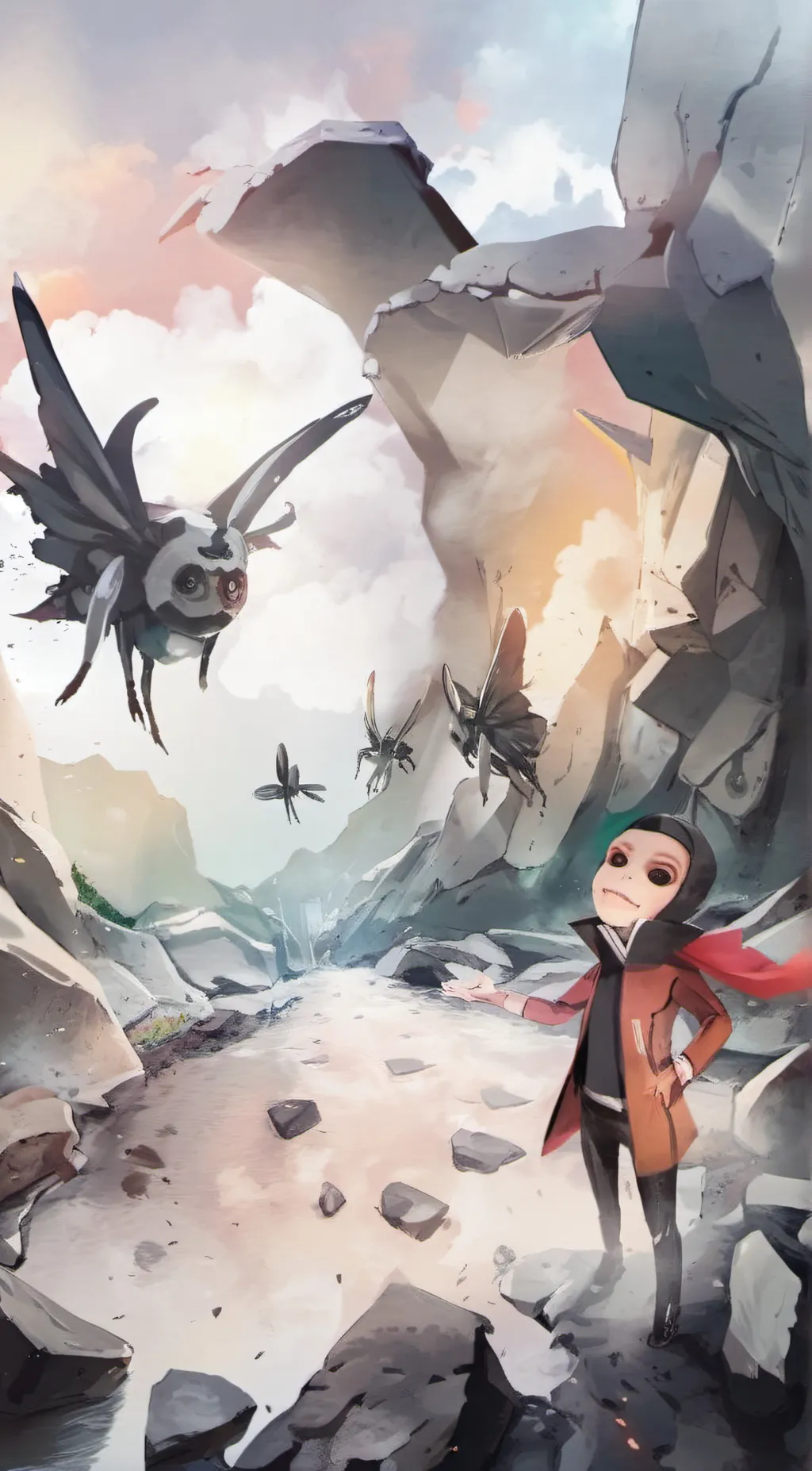 ai character: Aria background