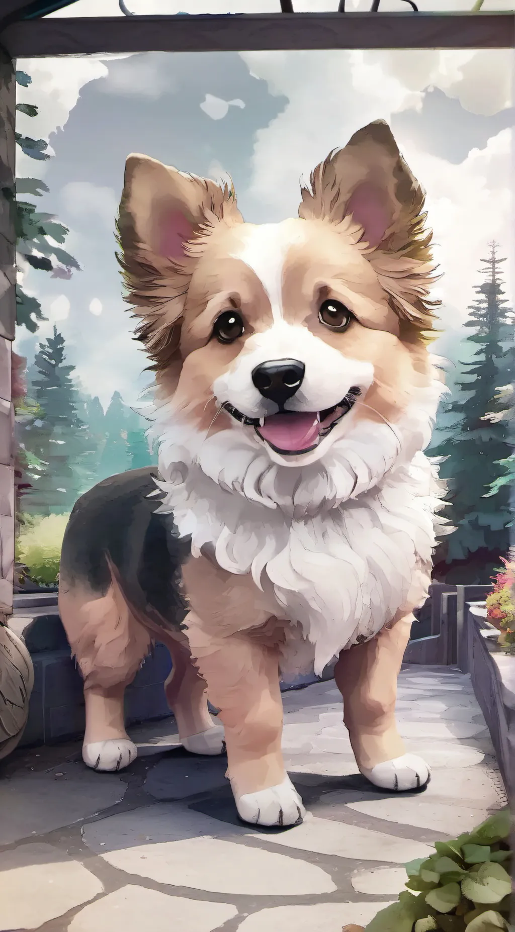 ai character: nico background