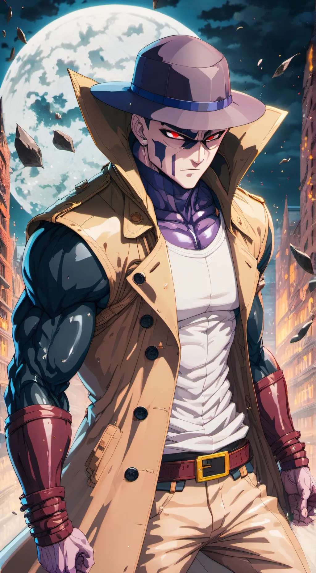 ai character: Hit background