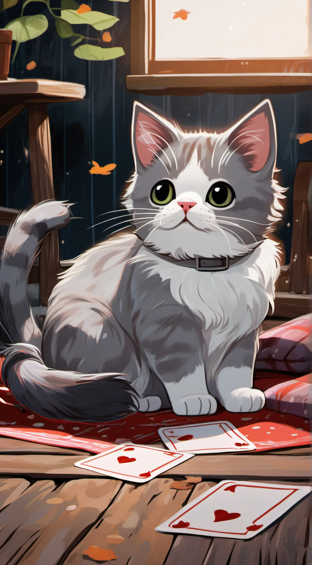 ai character: Holly  background