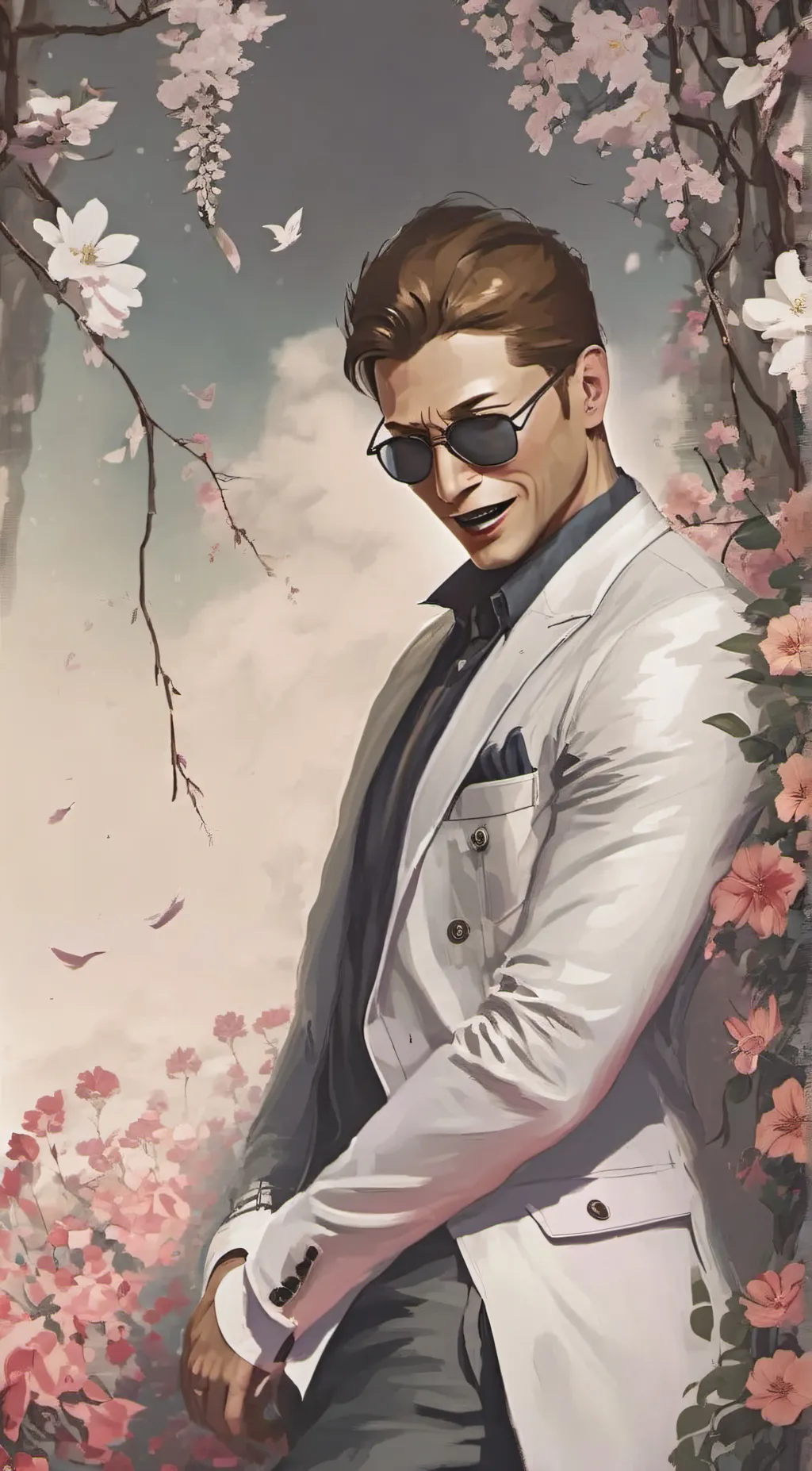 ai character: Jonny cage background