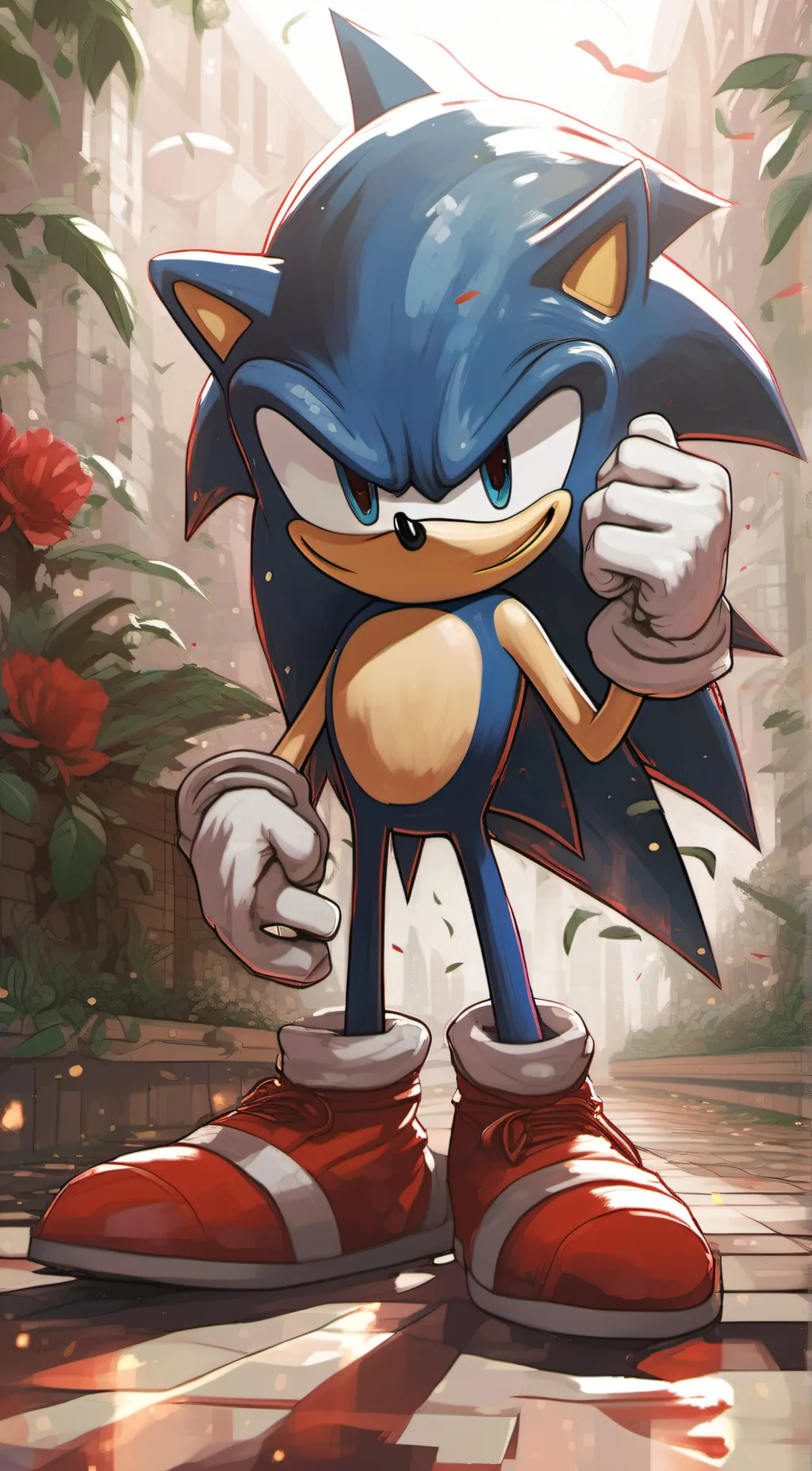 ai character: sonic trio background