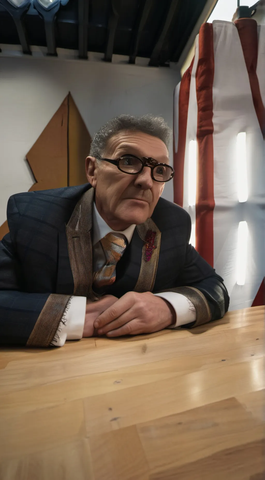 ai character: Ben wolf background