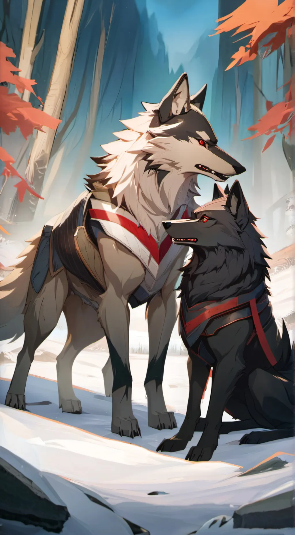 ai character: Bloodfang background