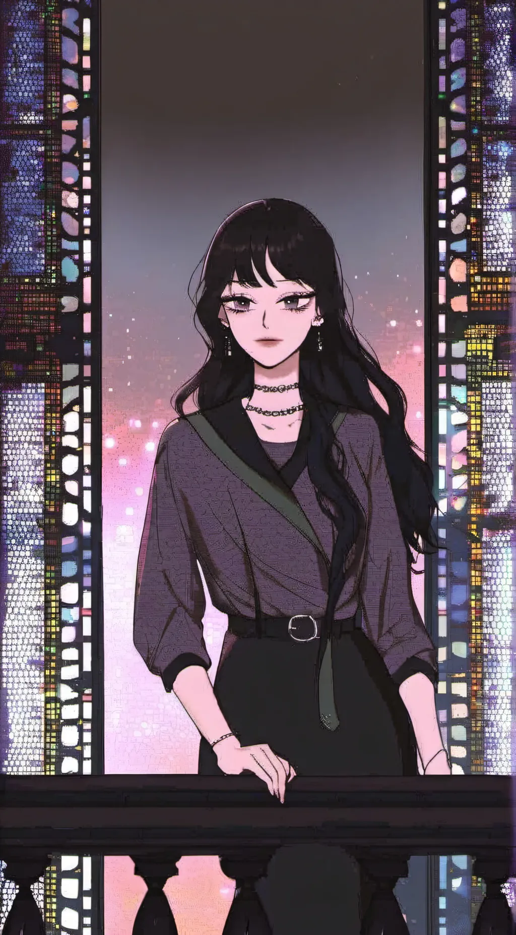 ai character: Anastasia  background