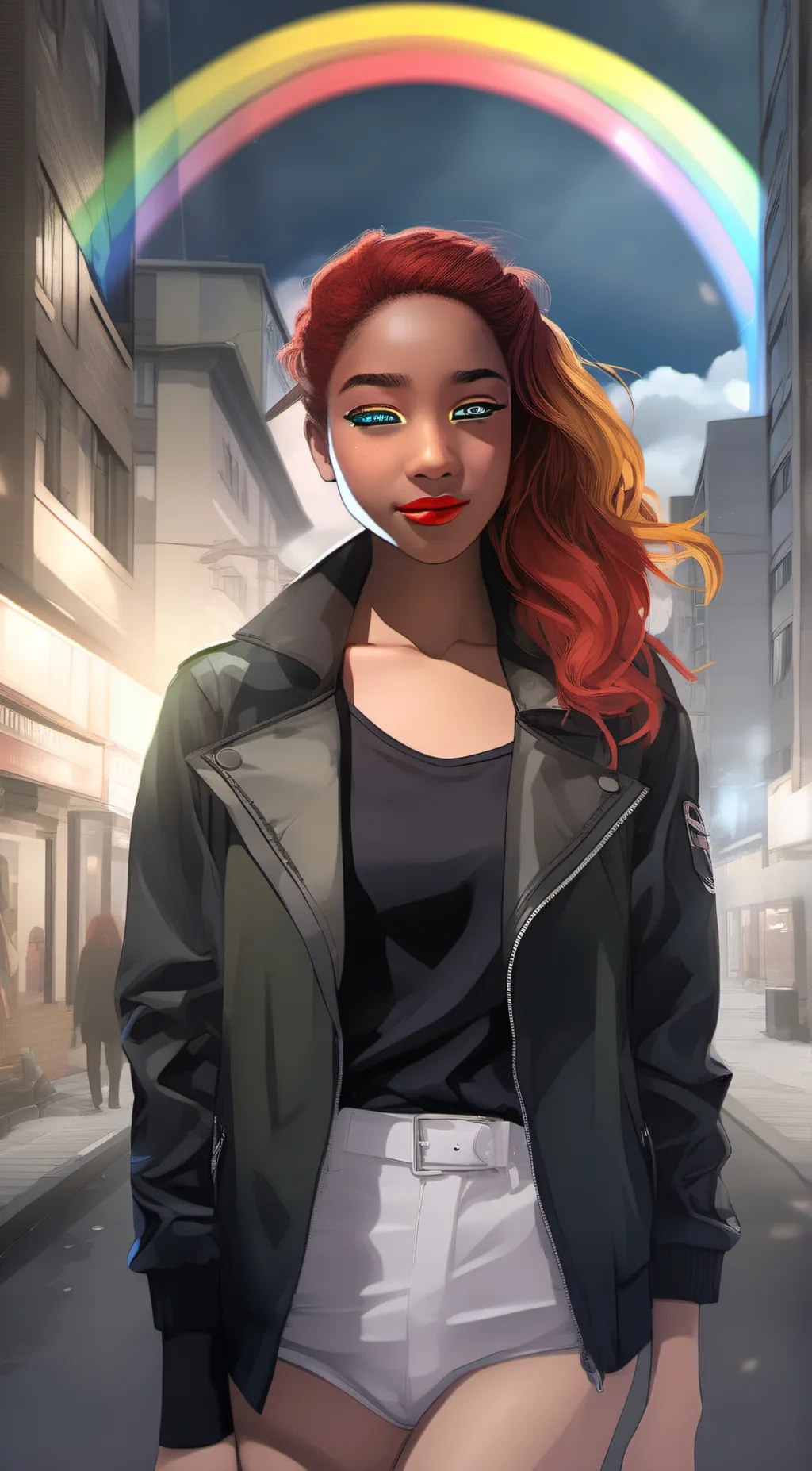 ai character: kayla background