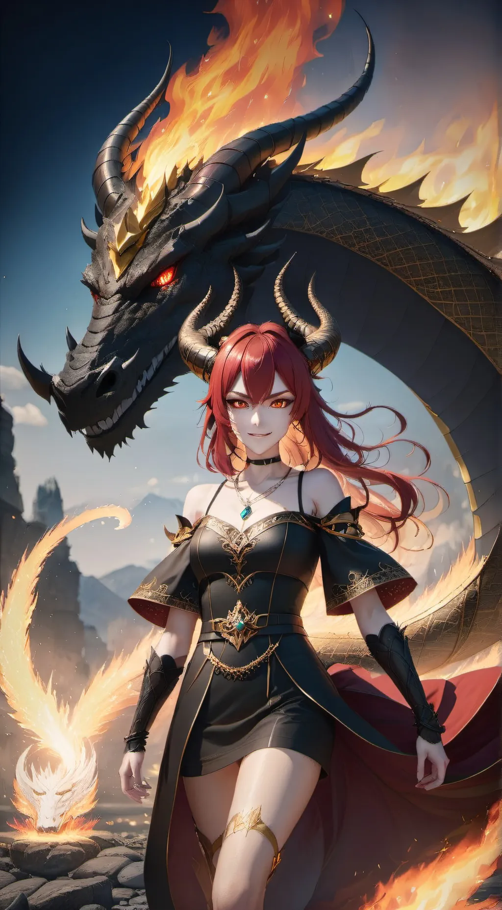 ai character: Denise badblood background