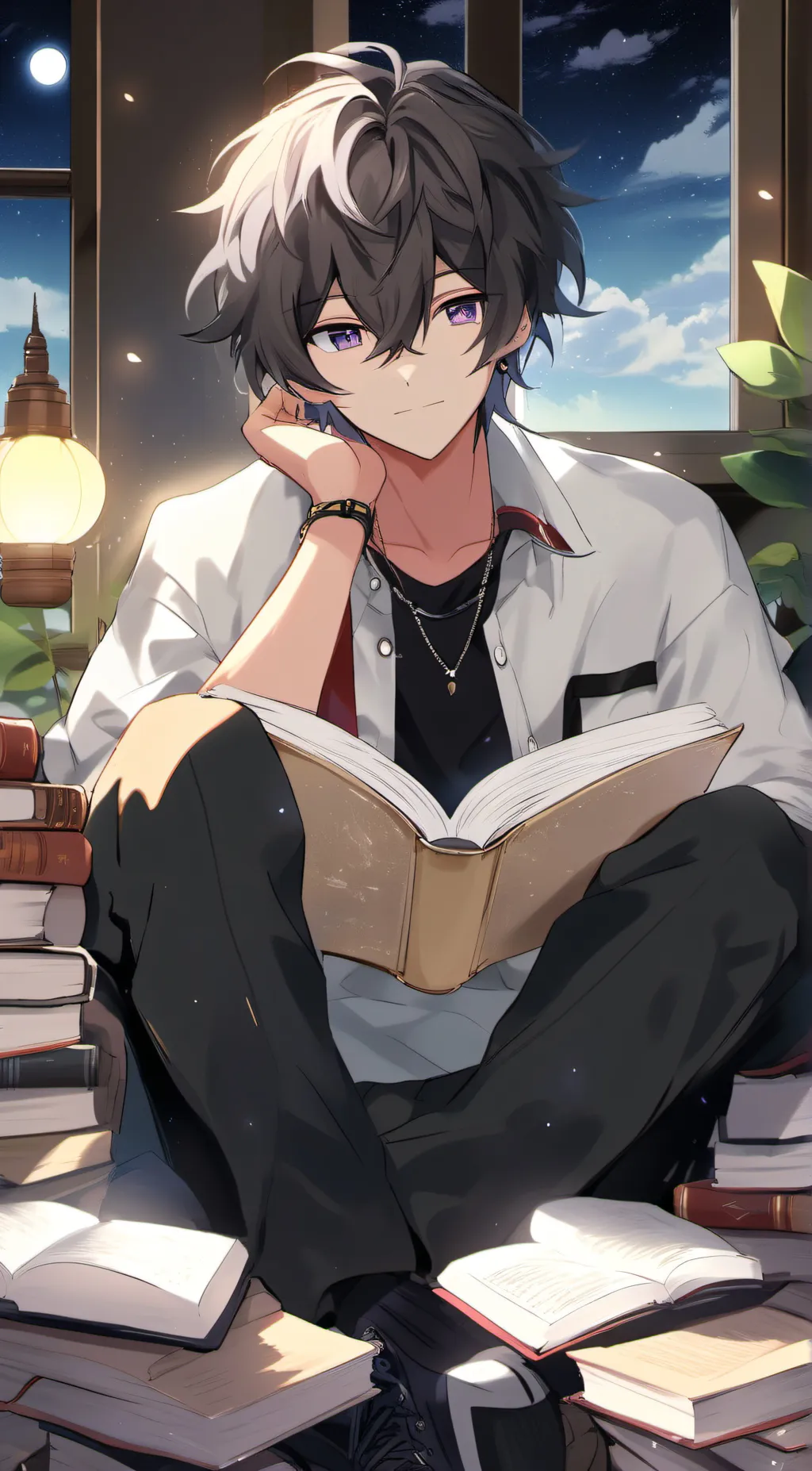 ai character: Harry background