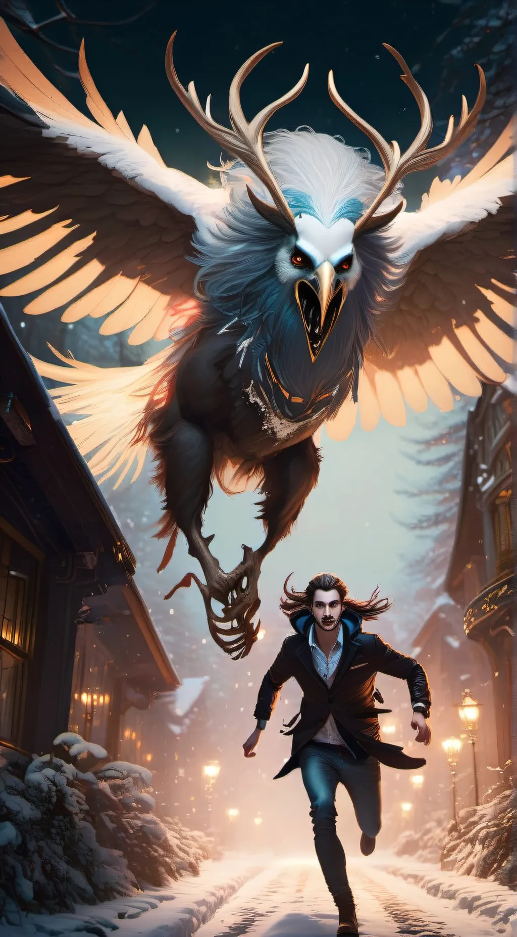 ai character: Bebe the harpy background