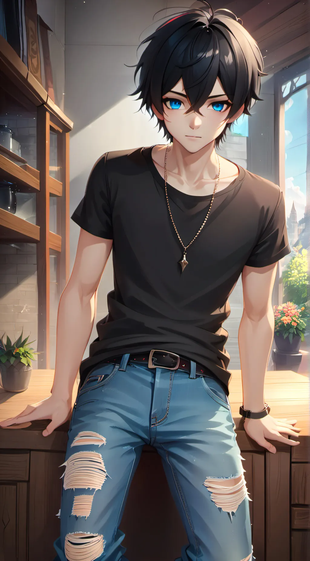 ai character: Elias background