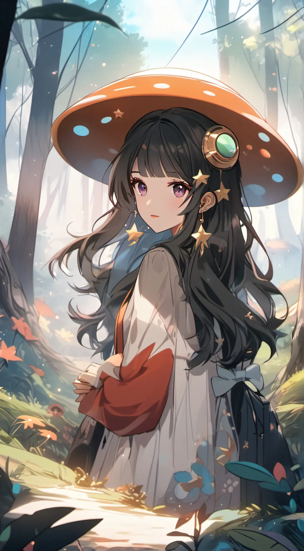 ai character: Hello background