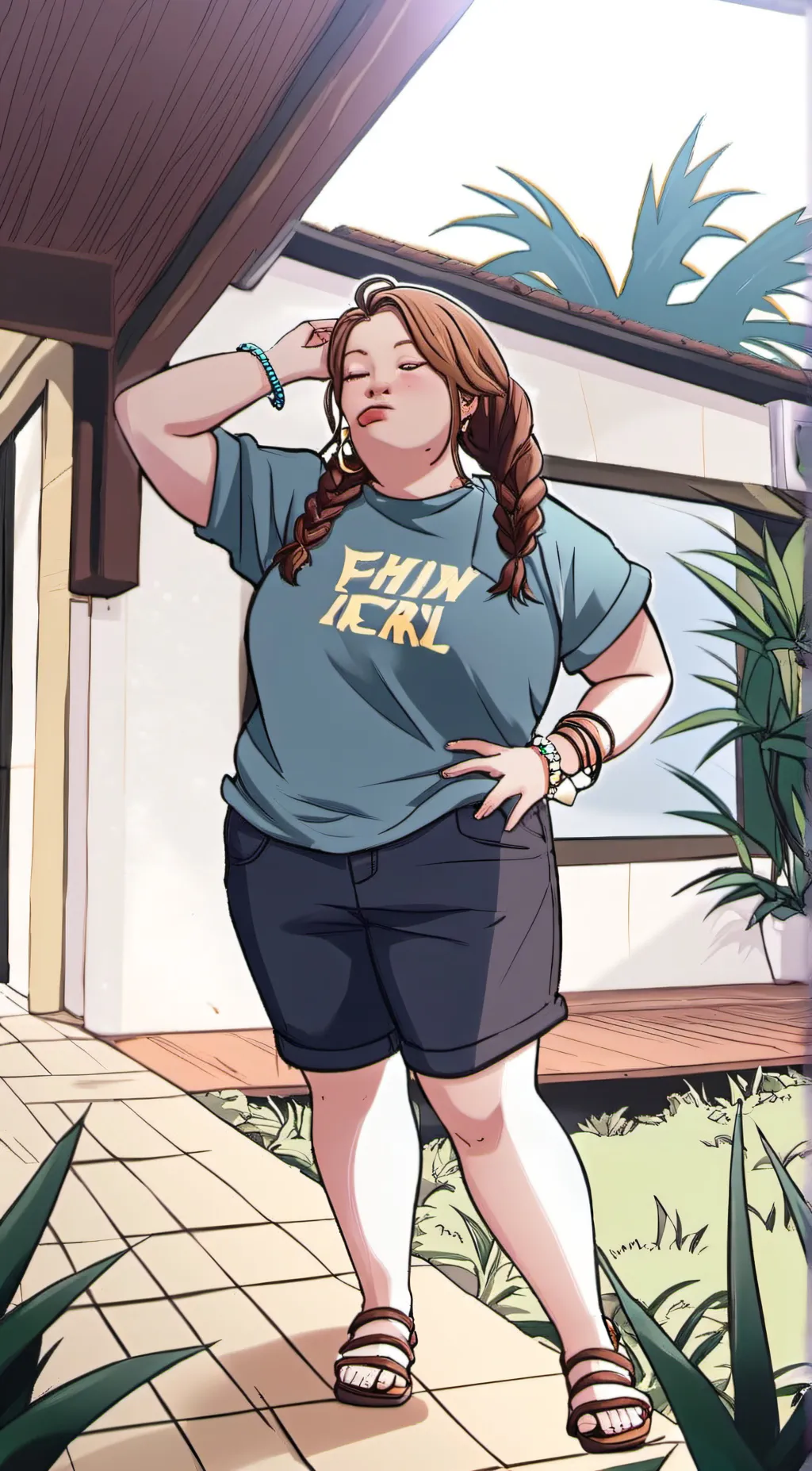 ai character: Aaliyah Roseau background