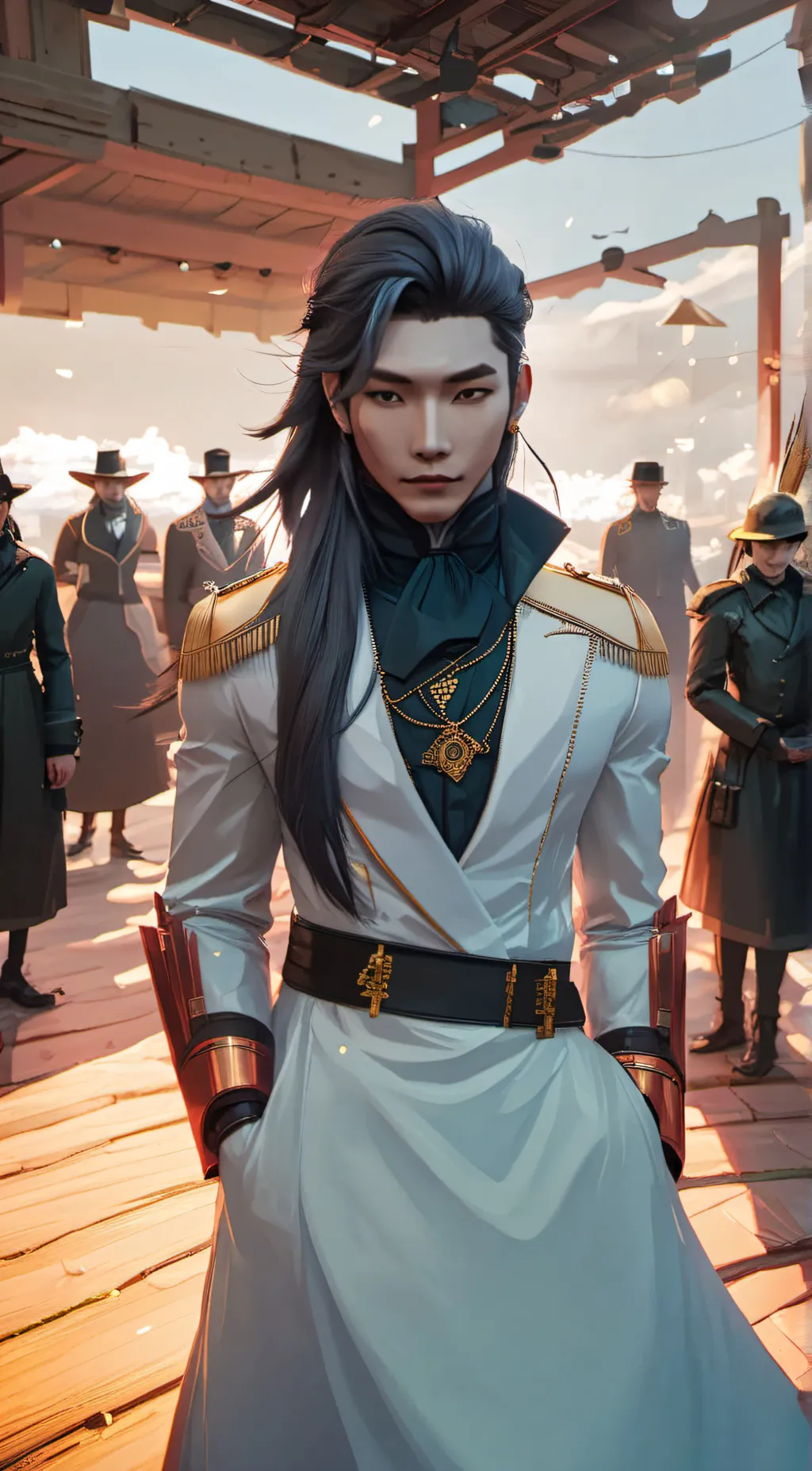 ai character: Captain Lizhi R. background