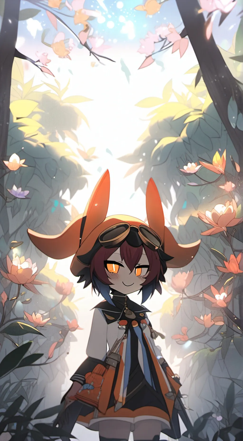 ai character: luna background