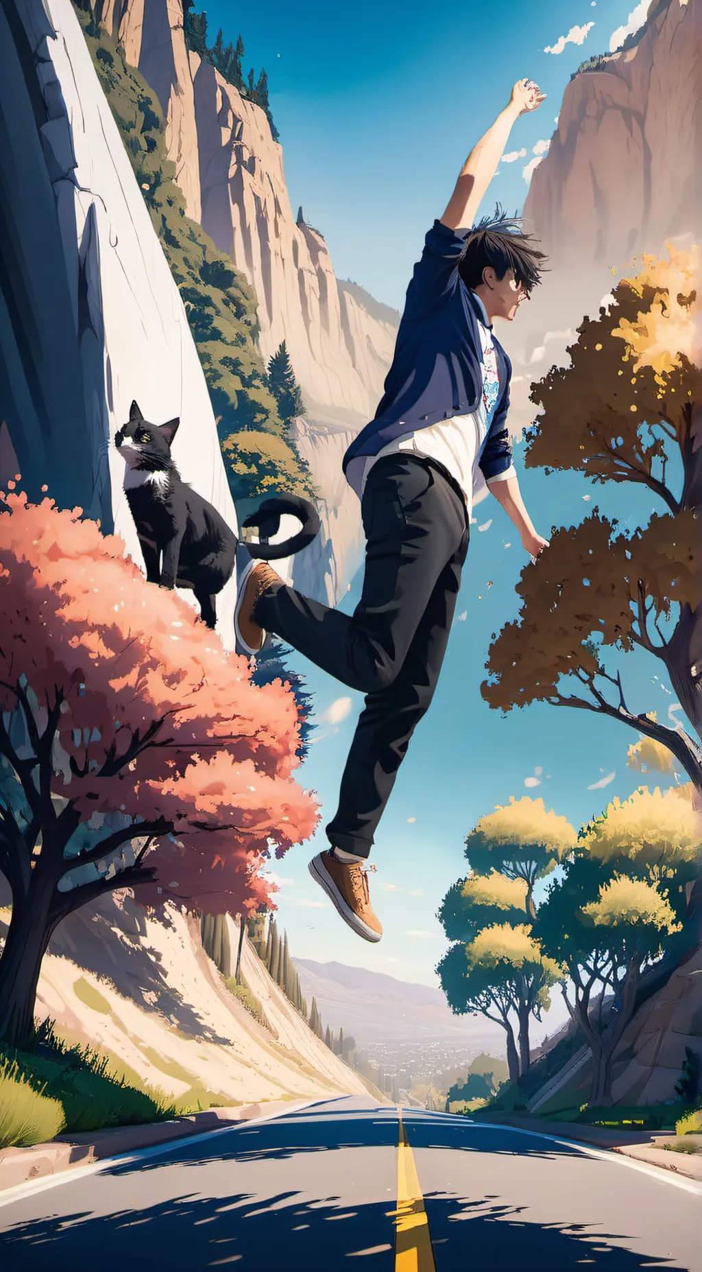 ai character: Ryuu Yamato background