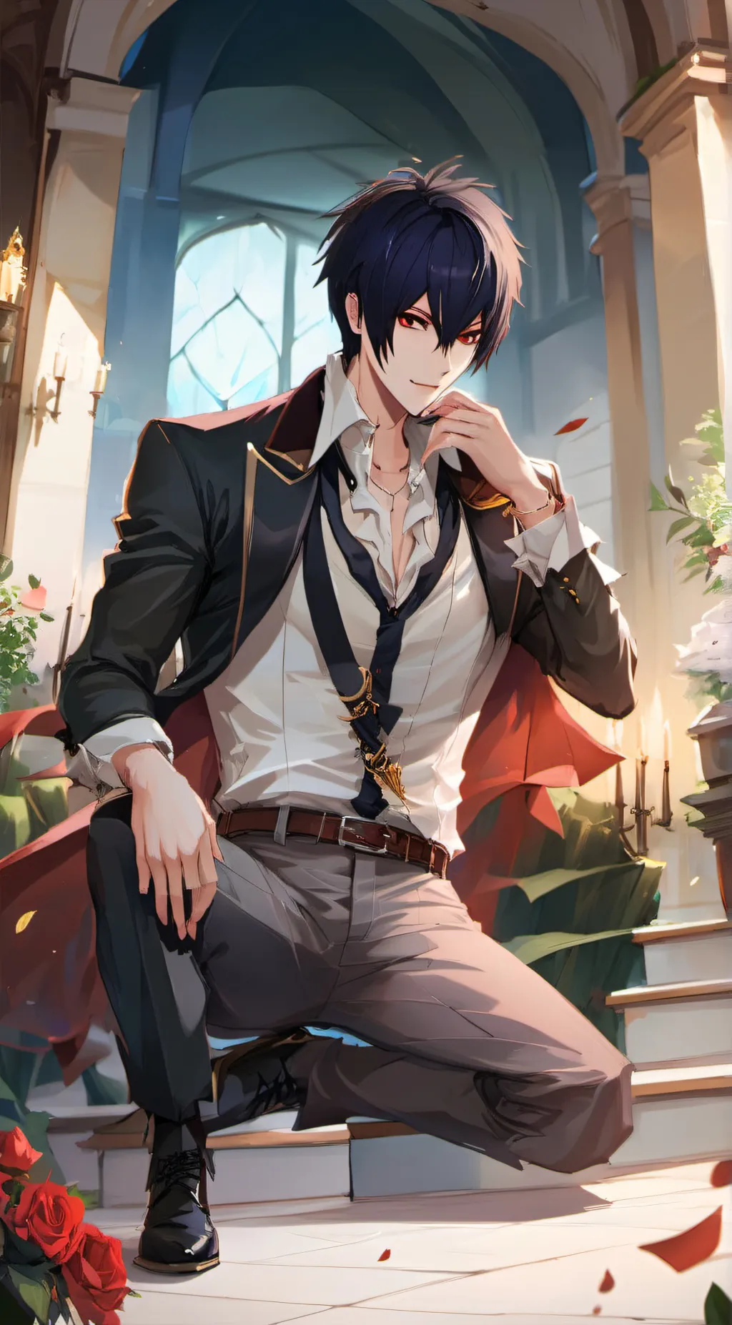 ai character: ▪︎●ALEXANDER●▪︎ background