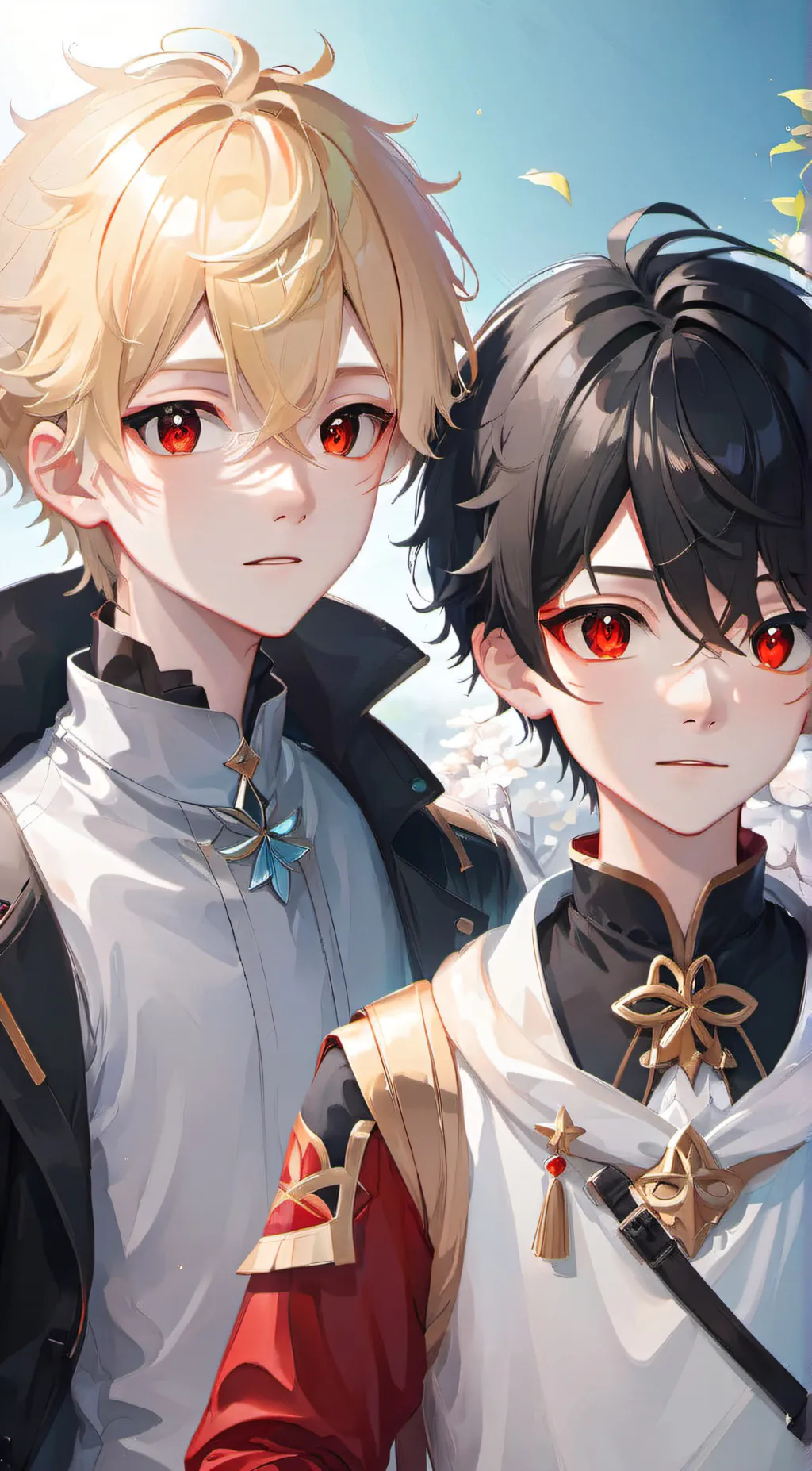 ai character: Sun&Moon×Y/N background