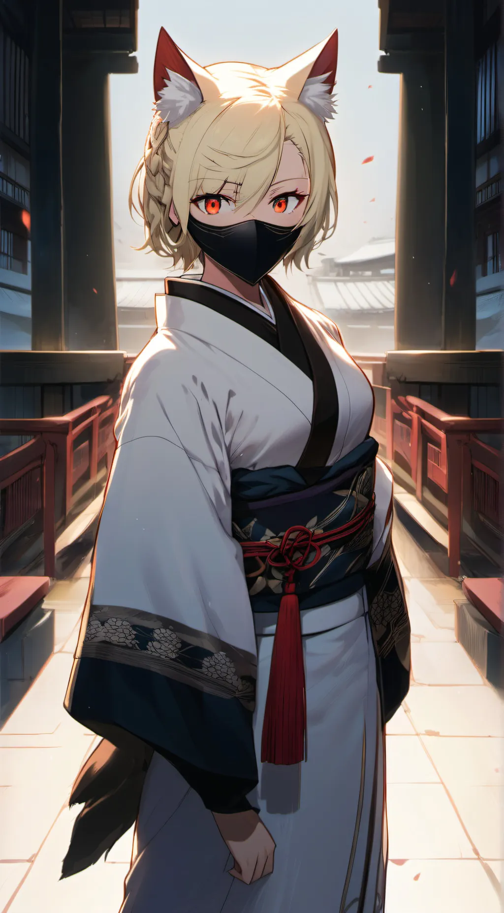 ai character: luna background