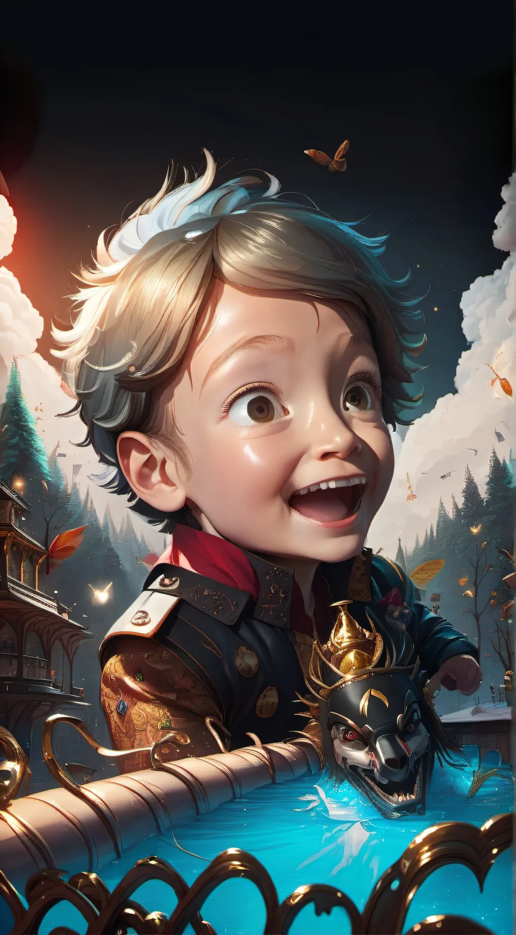 ai character: kevin background