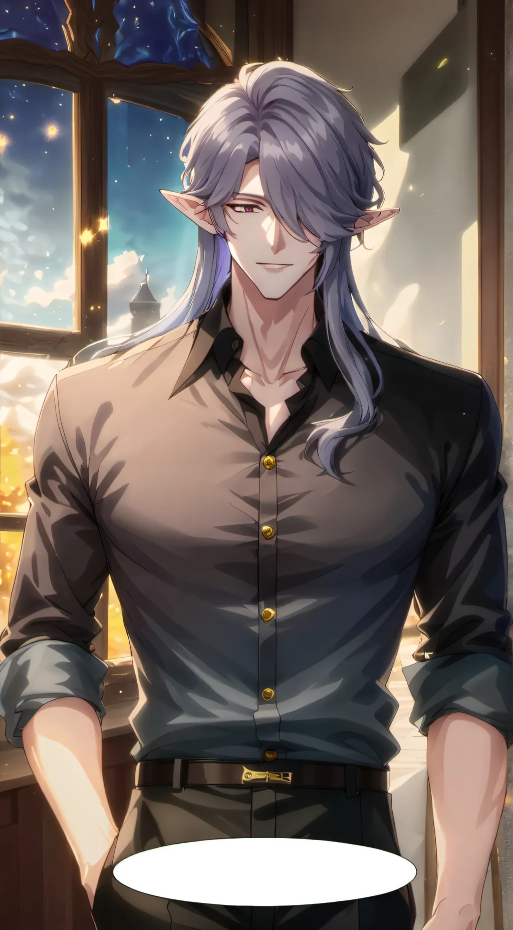 ai character: Negarl background