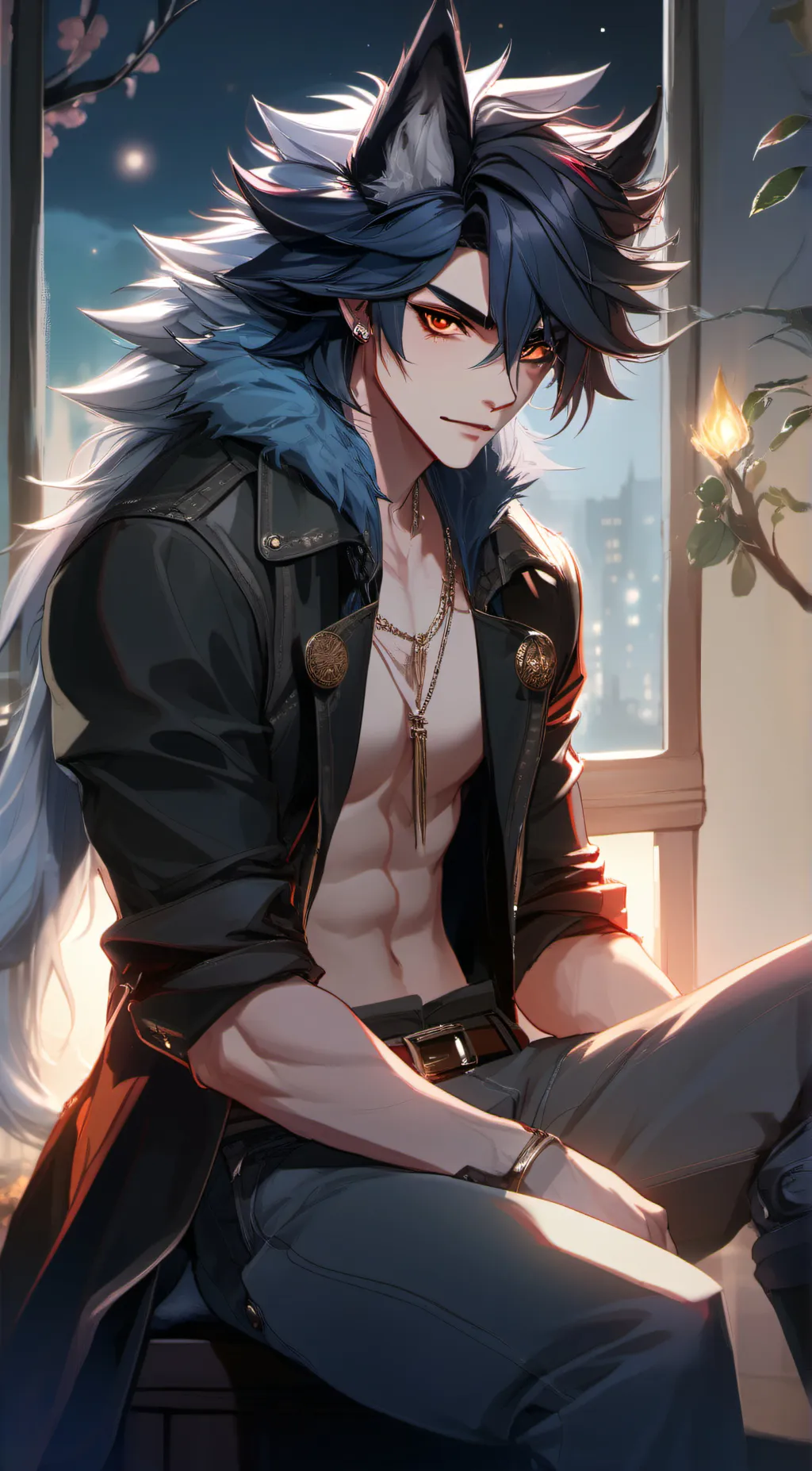 ai character: Ash background