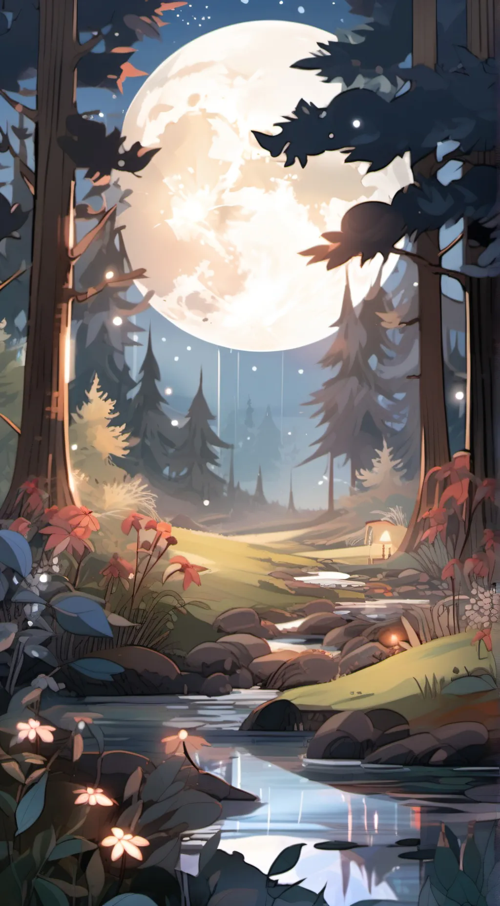 ai character: Luna Meadows background